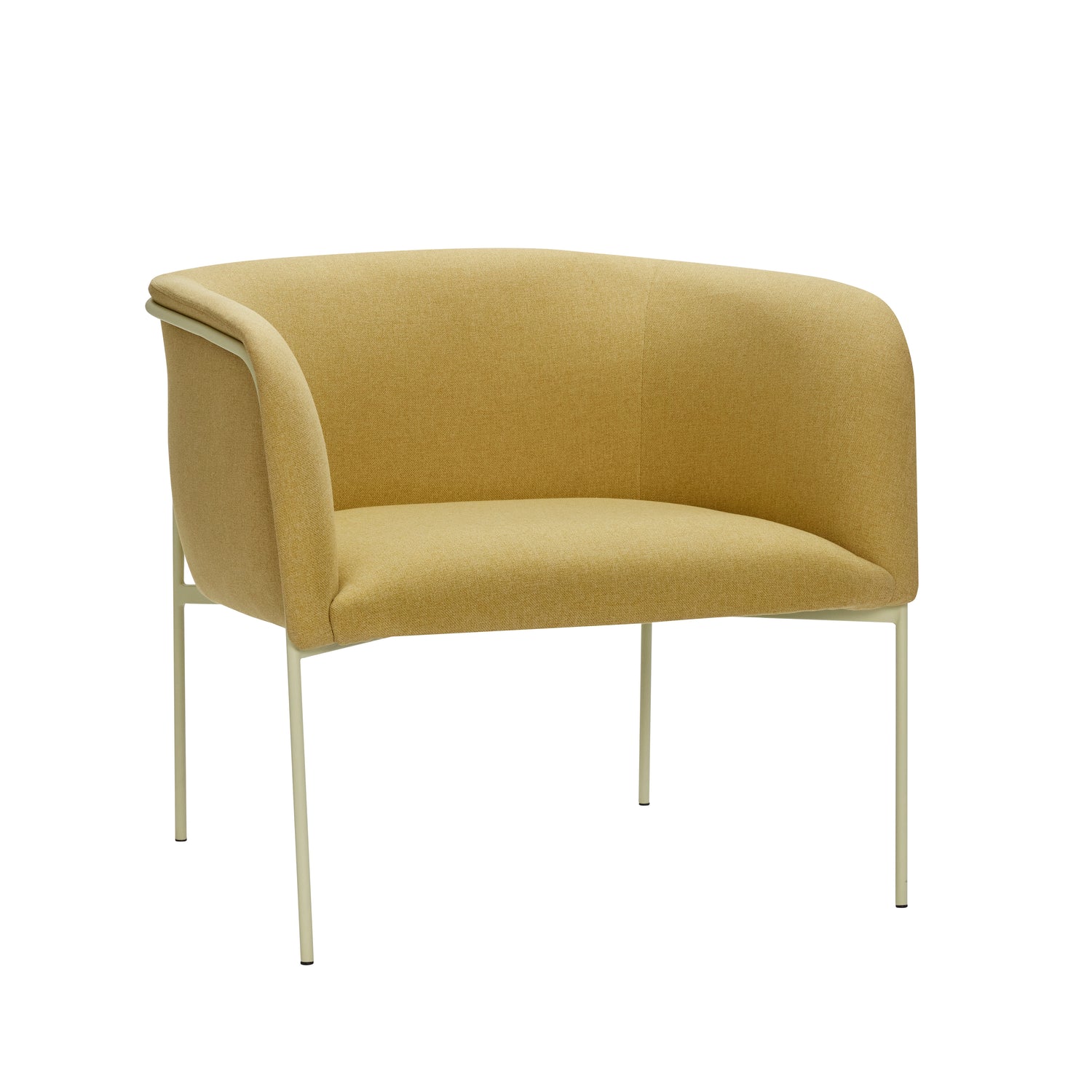 Eyrie lounge stol gul - 89x58xh78cm