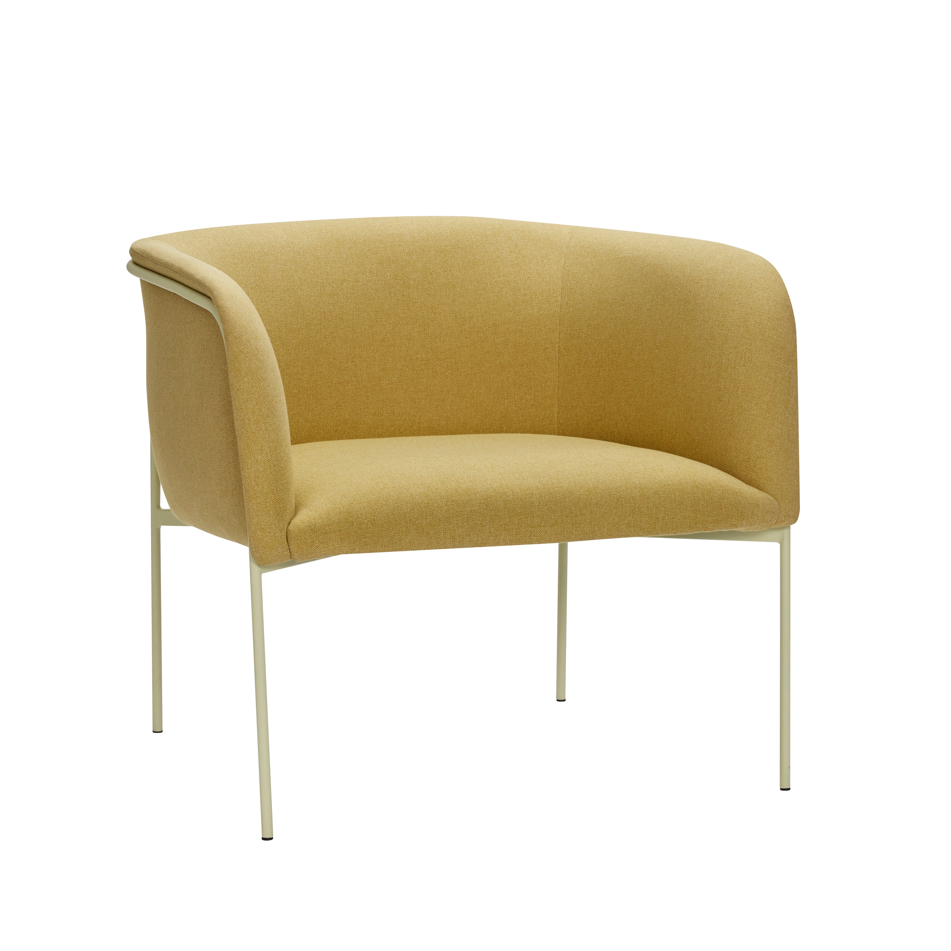 Eyrie lounge stol gul - 89x58xh78cm