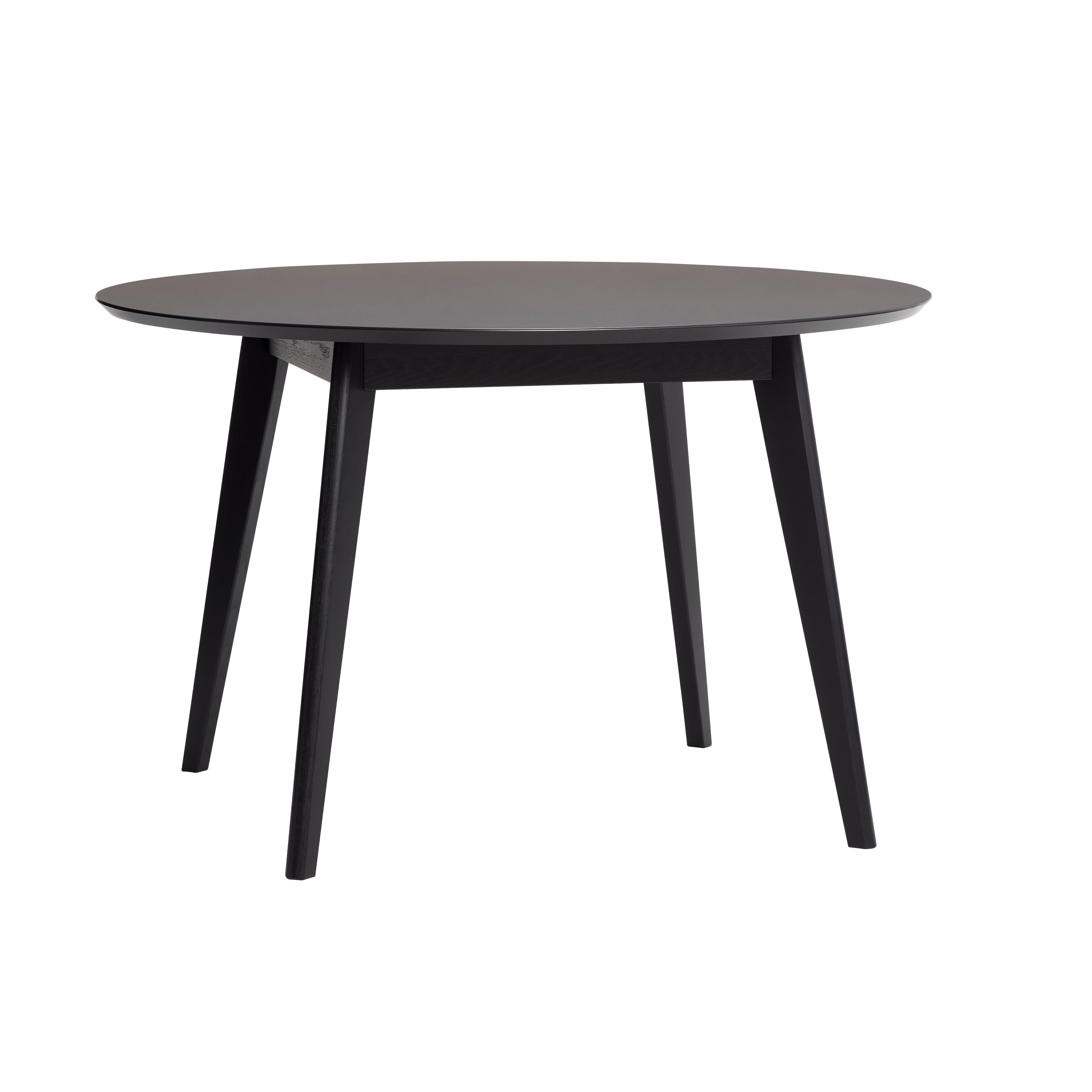 Stanna matbord rund svart - Ø120xh76cm