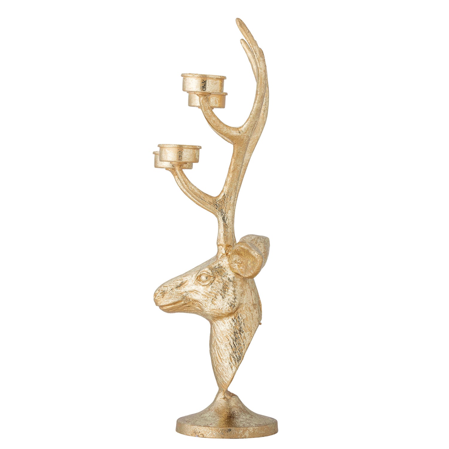 Bloomingville Kanei FyrfadStage, guld, metall