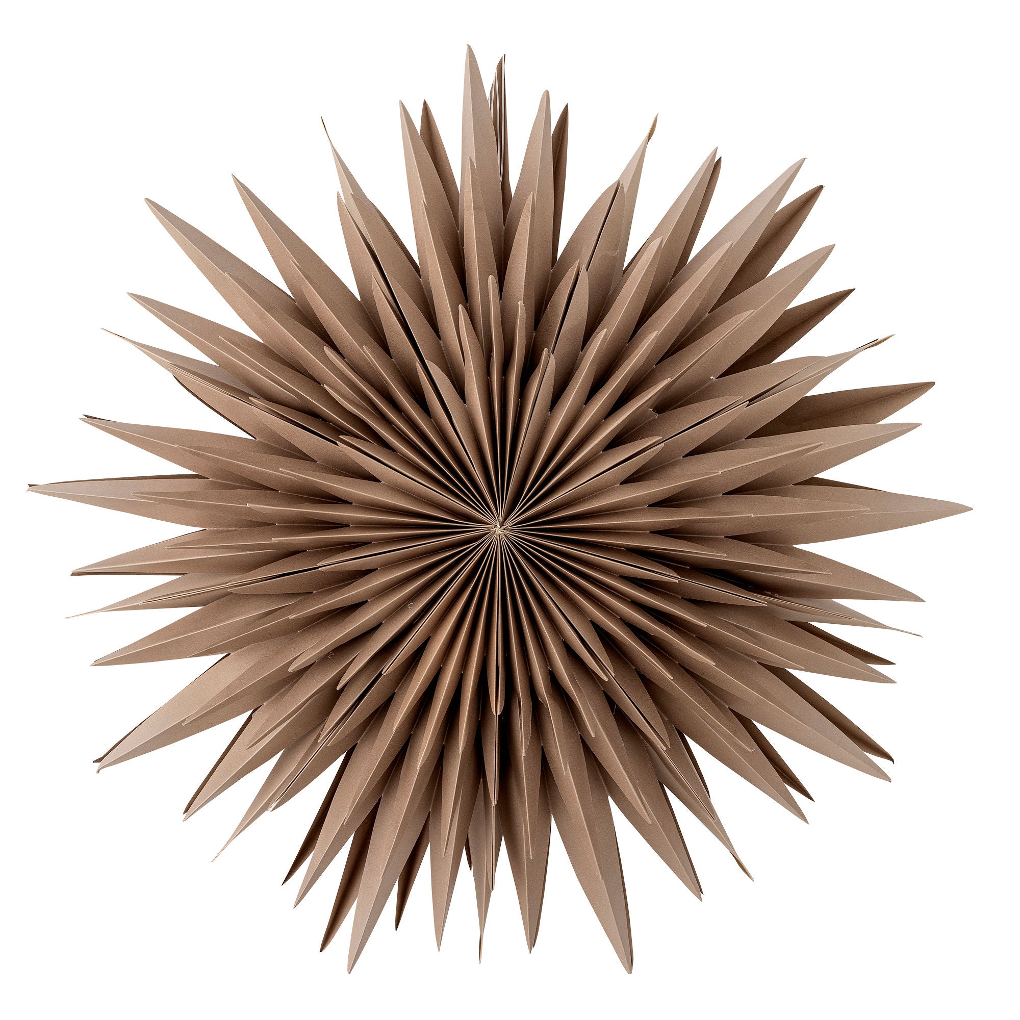 Bloomingville Elijas stjärna w/Light, Brown, FSC® Mix, papper