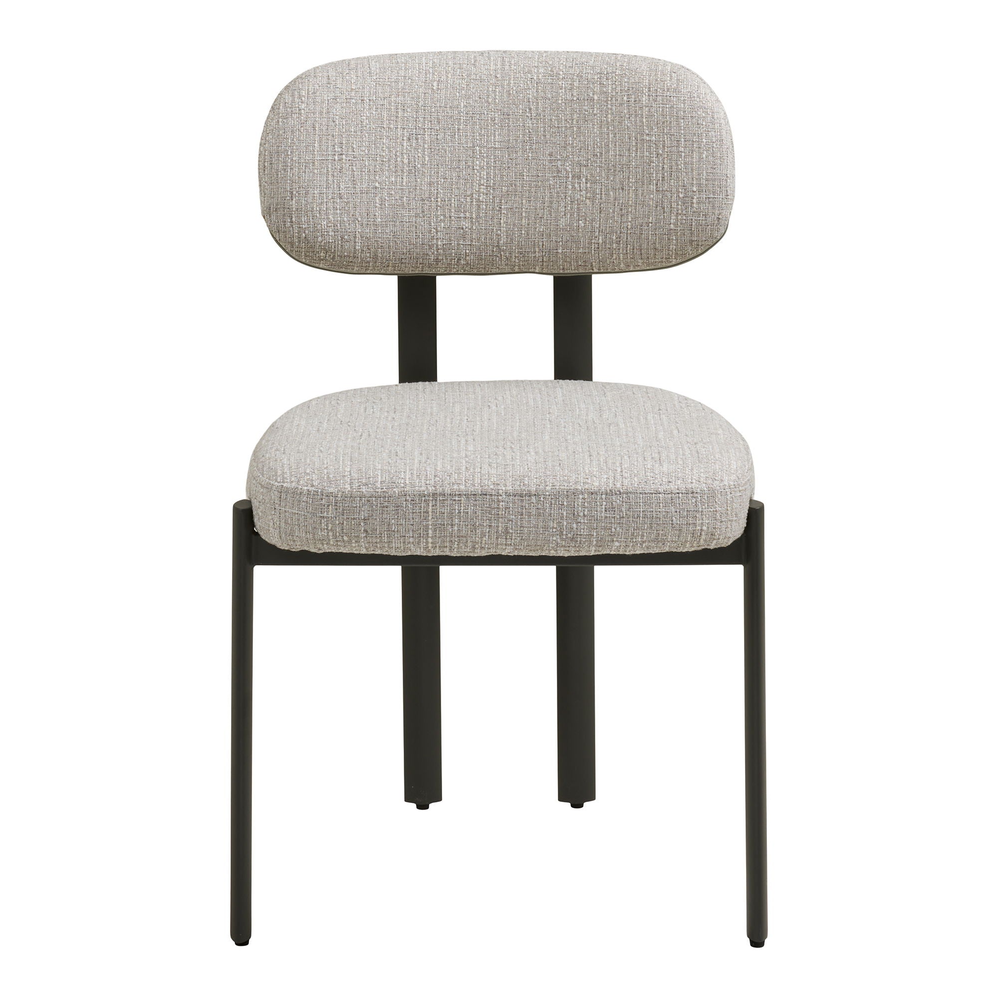 Royan Dining Chair - Matbordsstol, ljusgrå, grå Ben HN1316