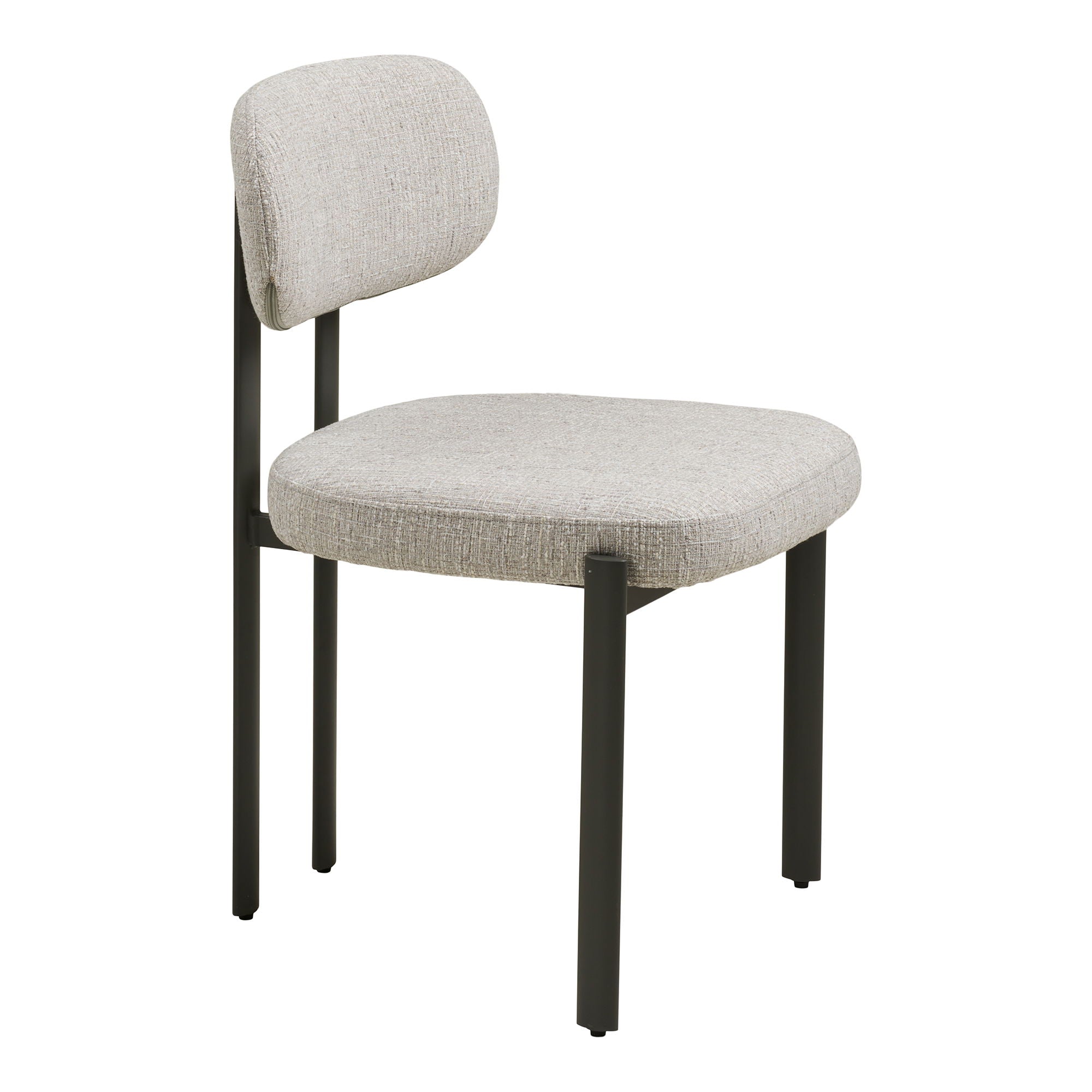 Royan Dining Chair - Matbordsstol, ljusgrå, grå Ben HN1316