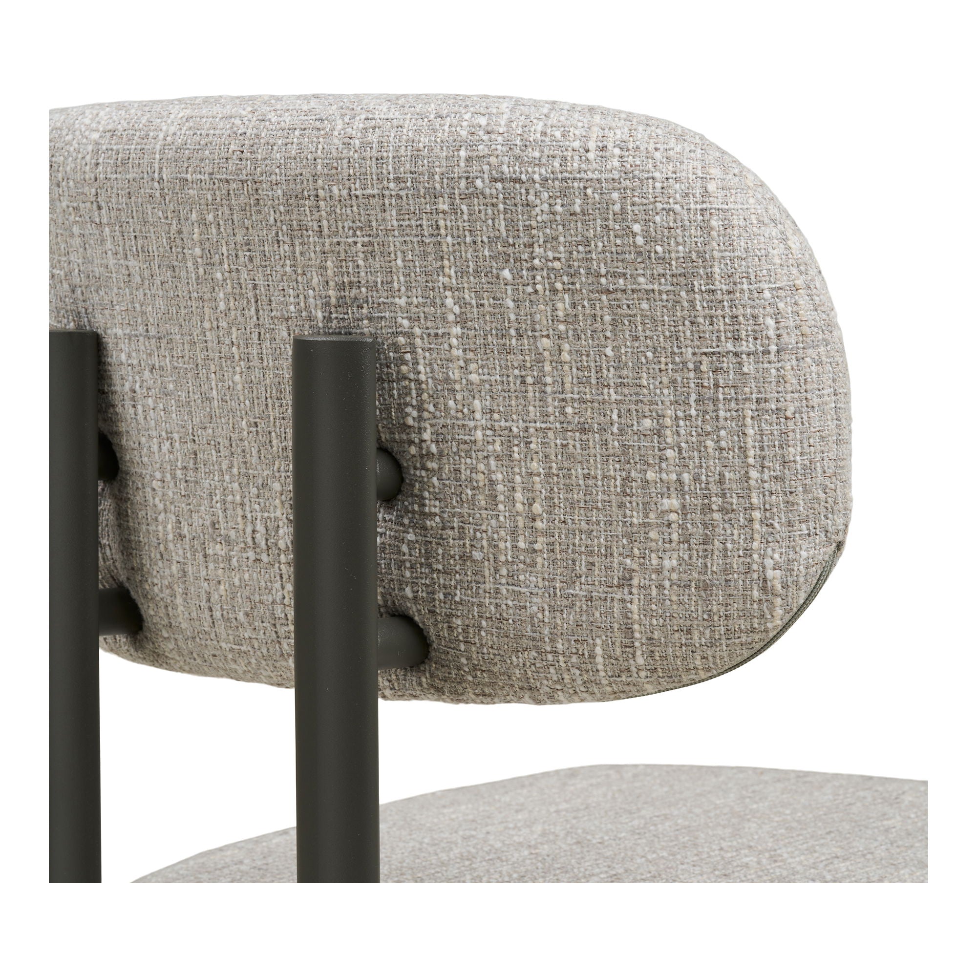 Royan Dining Chair - Matbordsstol, ljusgrå, grå Ben HN1316