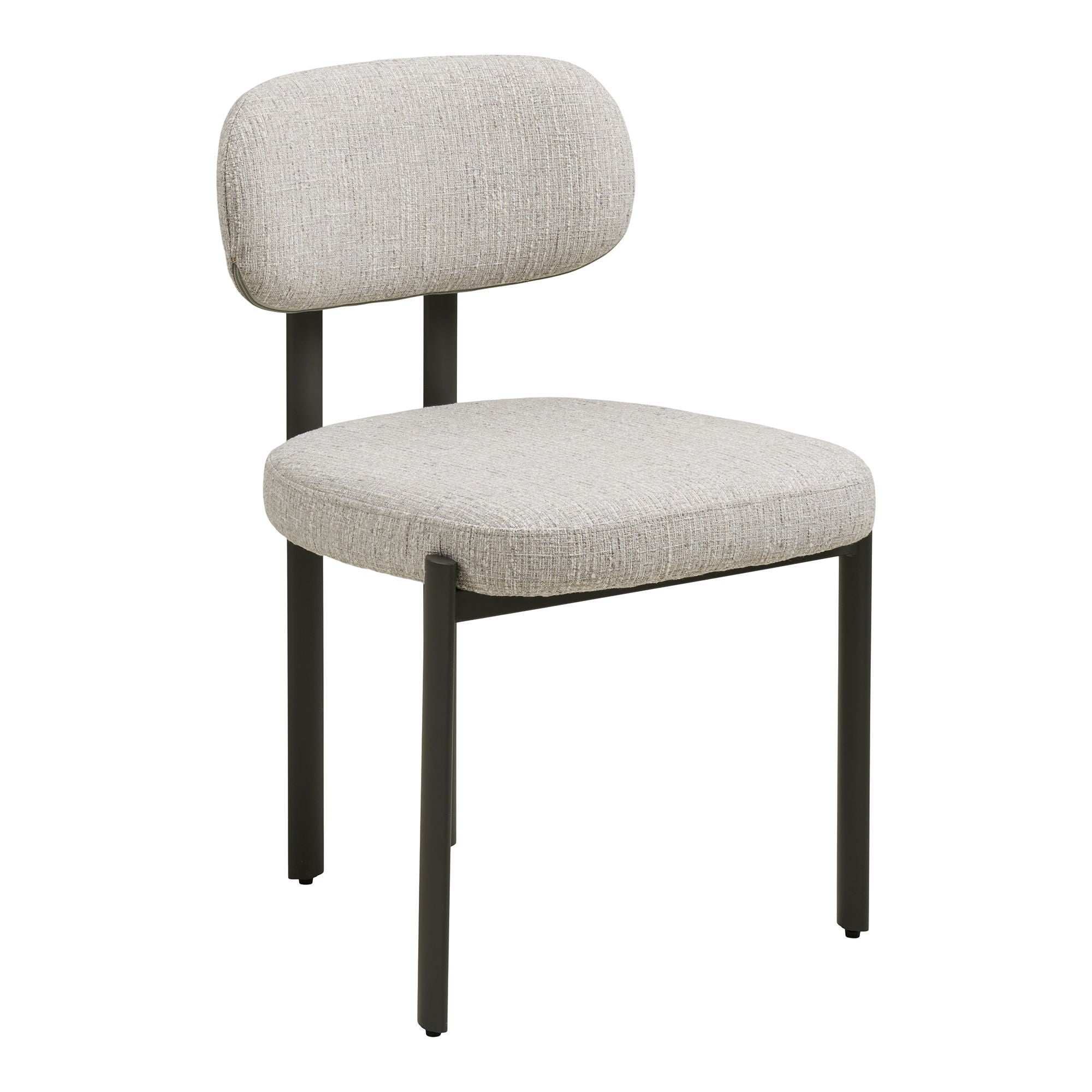Royan Dining Chair - Matbordsstol, ljusgrå, grå Ben HN1316