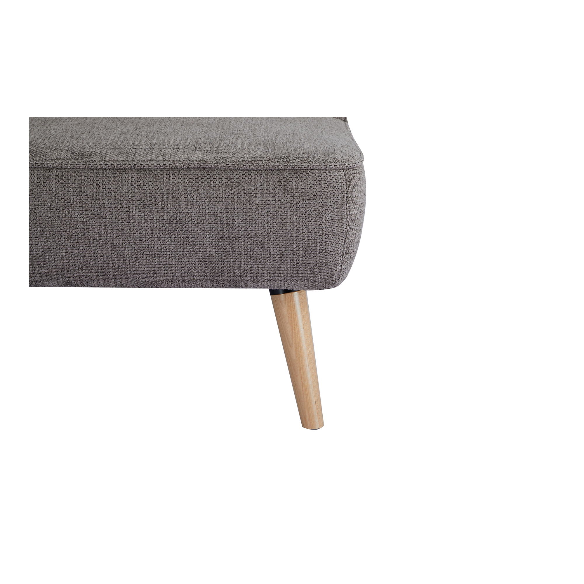 Svan bäddsoffa - bäddsoffa, brun, naturben HN1080