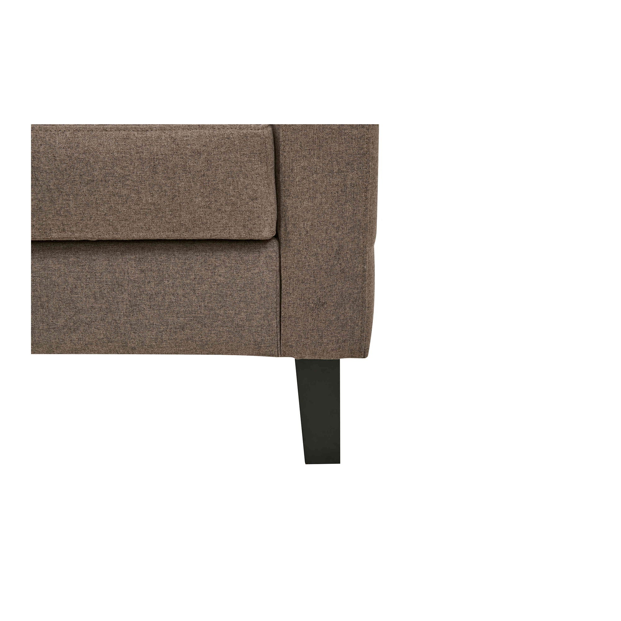Milton SOFA BED - SOFA BED MED TRAGRES, BROWN, SVARTA BEN HN1089