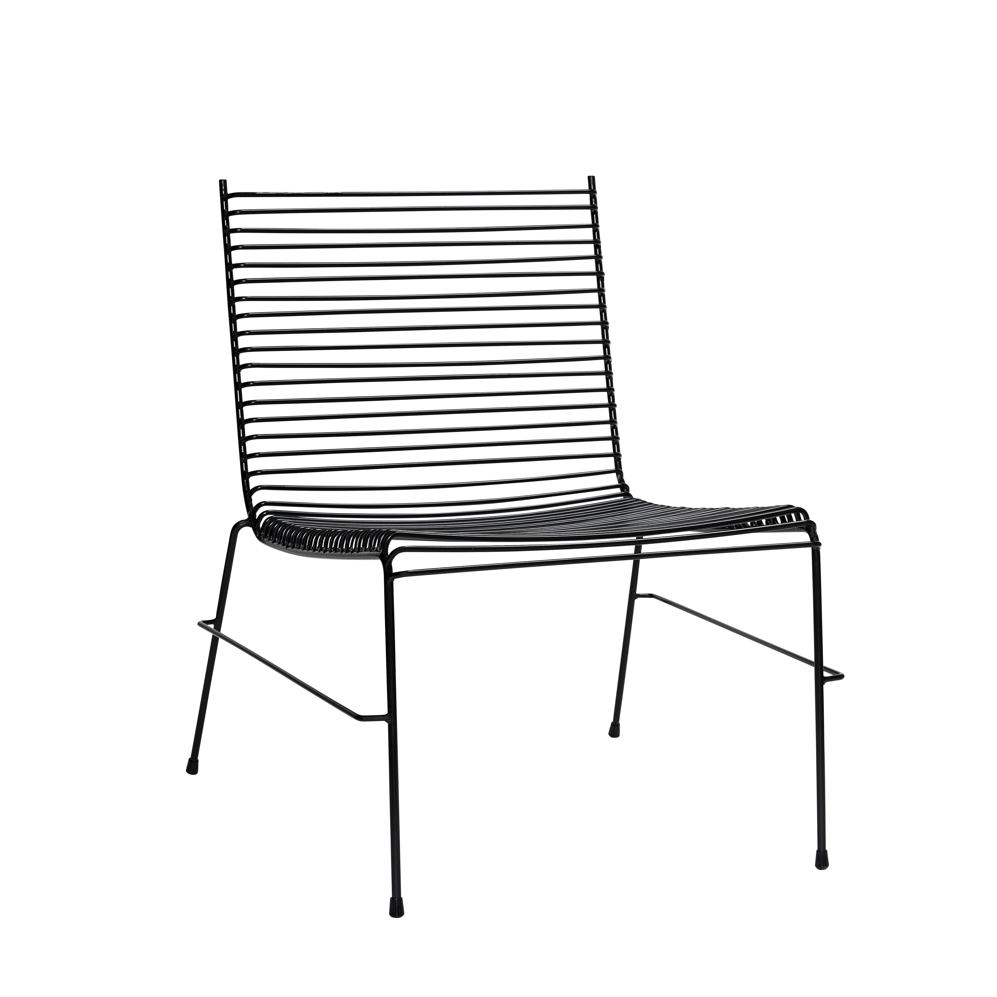 String Lounge Chair Svart - 57x75xh80cm