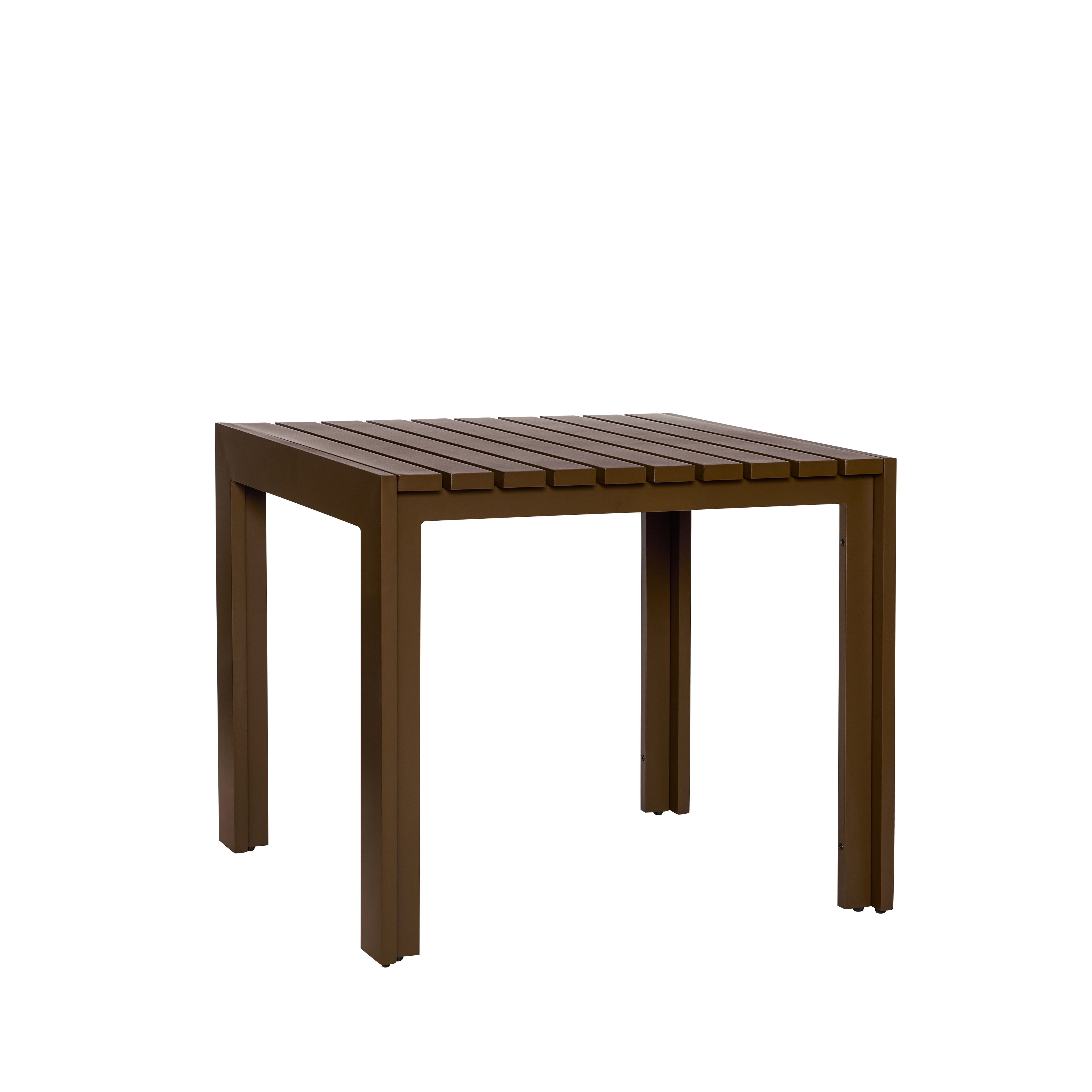 Haus Matbord Litet Brunt - 80x80xh76cm