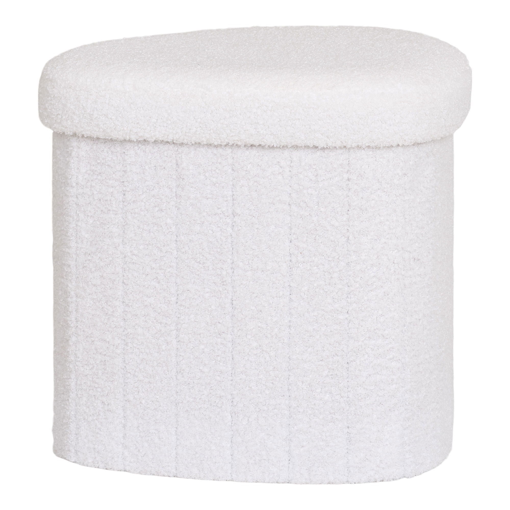 Puf, Teddy, White, HN1310<br>42,5x36,5 cm