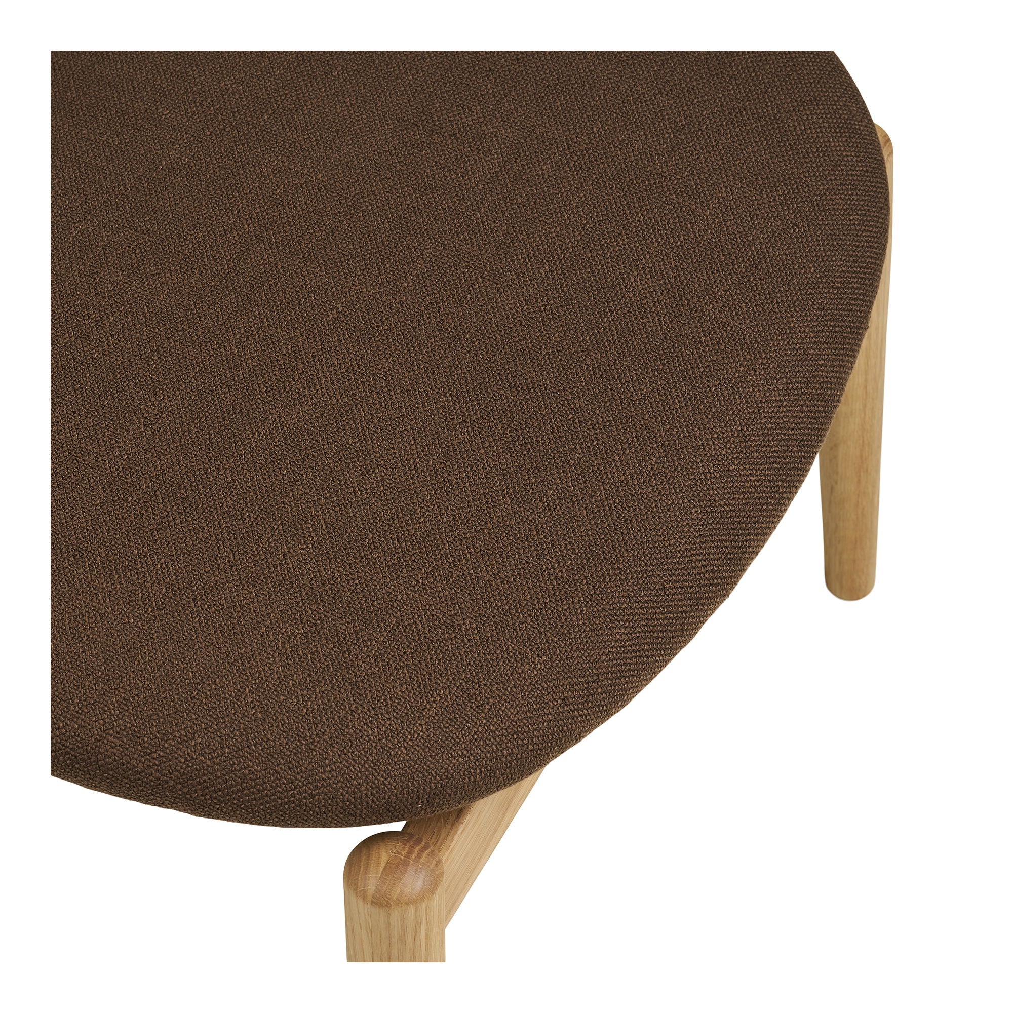 Olvera fotpall - fotpall, ek, natur/brun HN1084