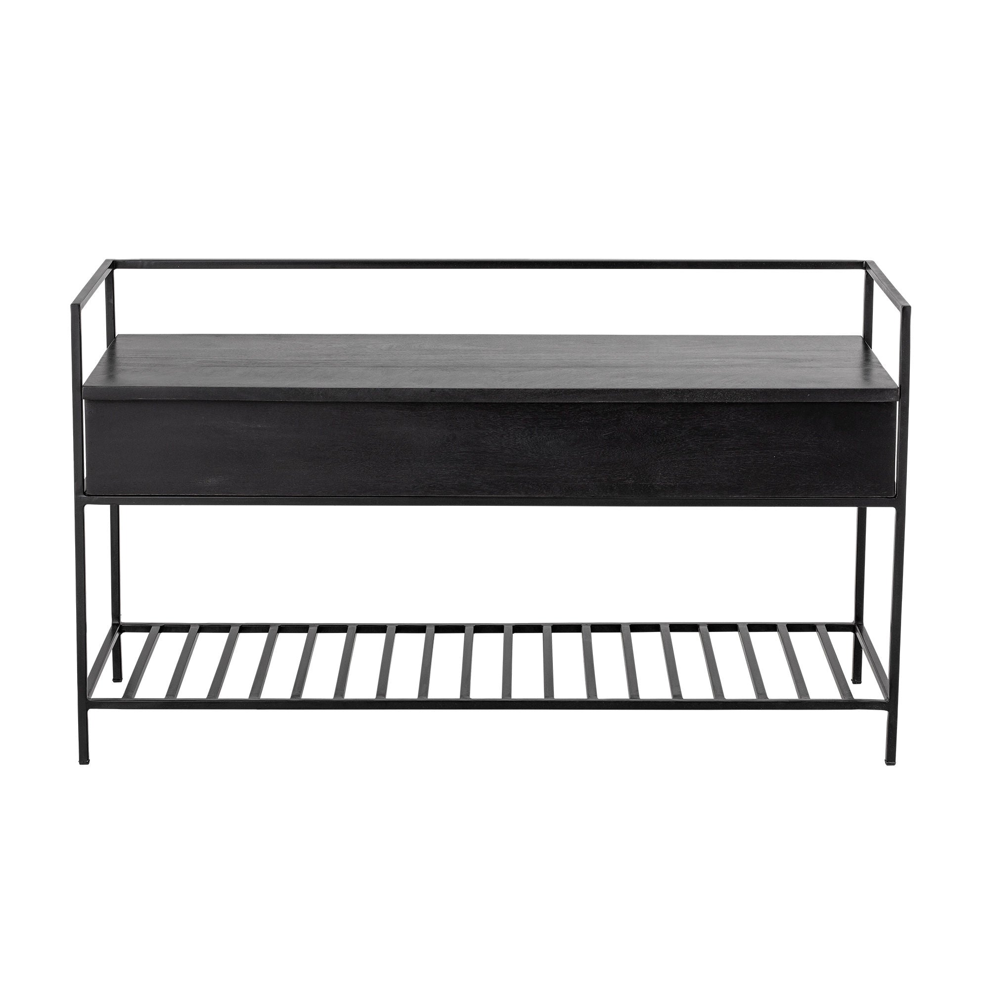 Bloomingville Abelone Bench, Black, FSC 100%® Mango