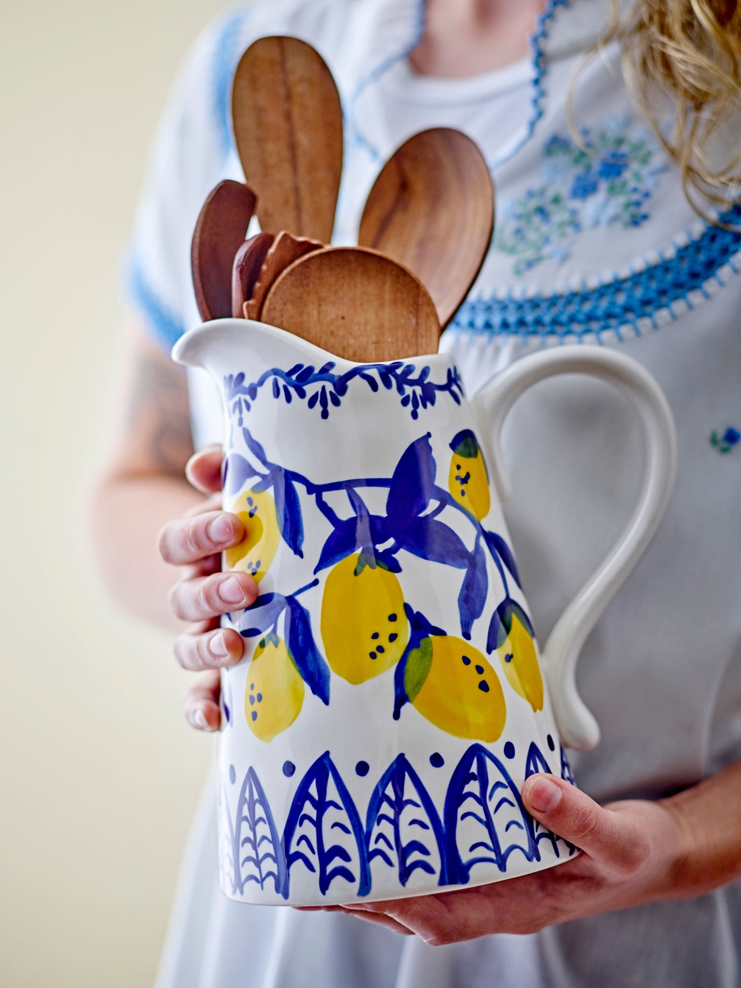 Creative Collection Maxima Cander, blå, stengods