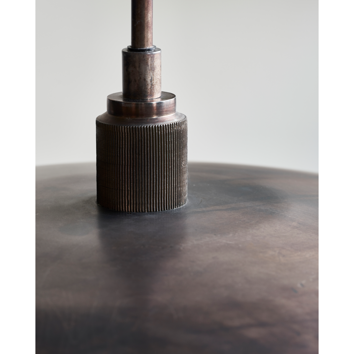 Lampa, hdboston, antik brun