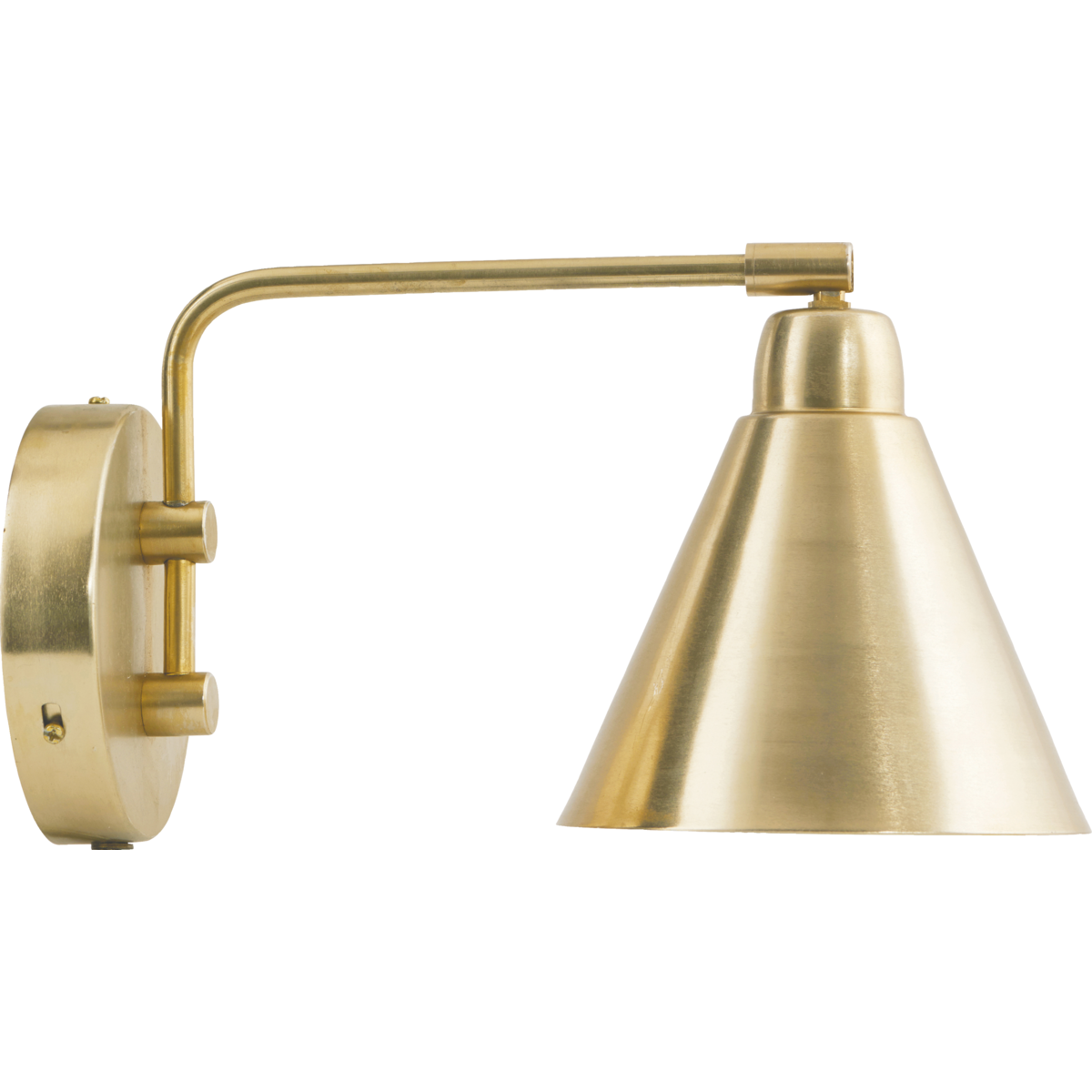 Vägglampa, hdgame, mässing