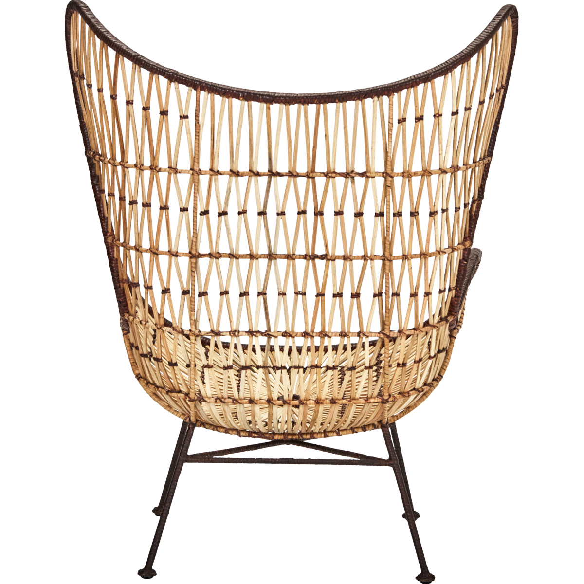 Lounge stol, hdflow, natur