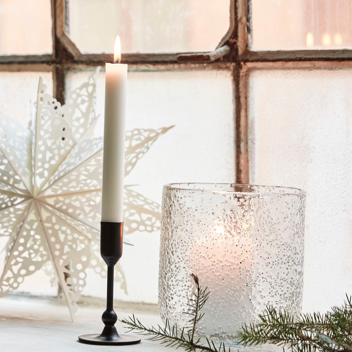 Ljusstake, HDFolk, Svart antik