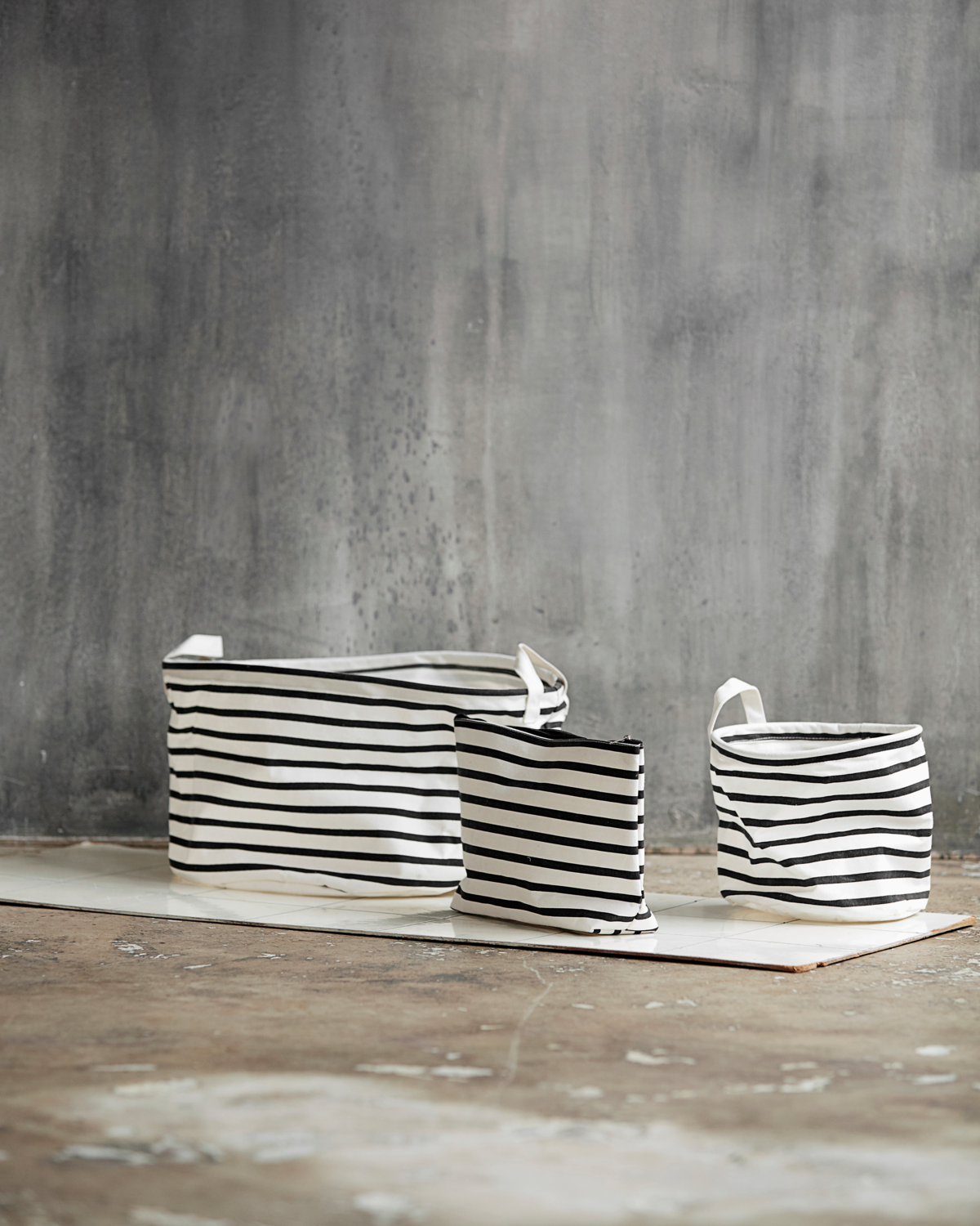 Förvaring, HDStripes, Svart; Vit