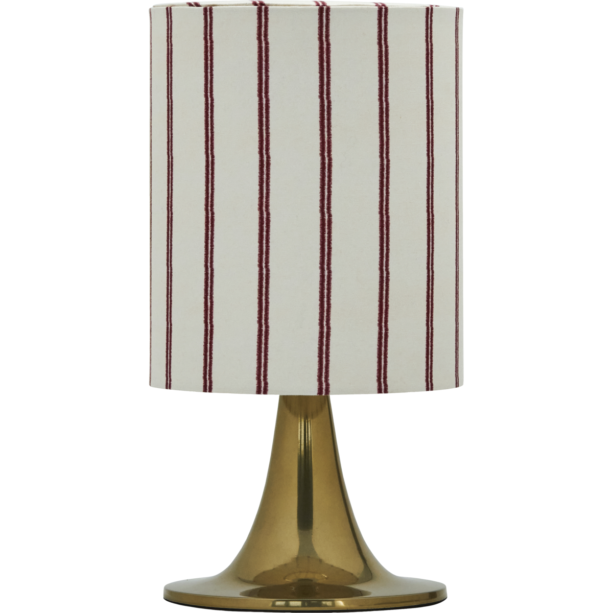 Bordslampa, hdtulip, antik mässing