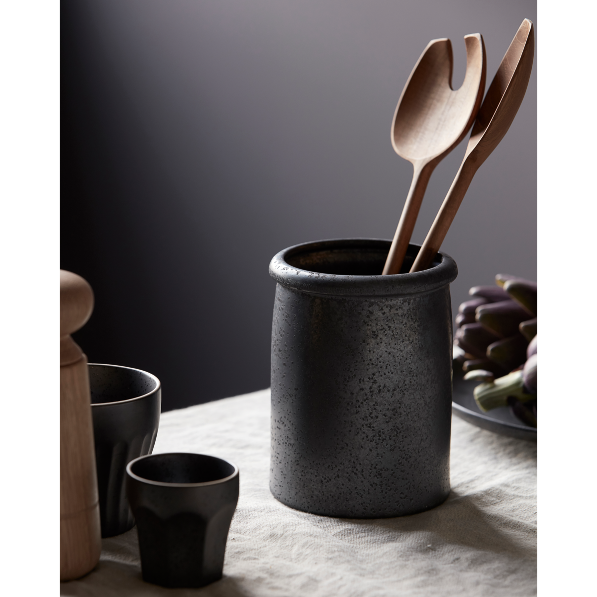 Burk, HDPion, Svart; Brun