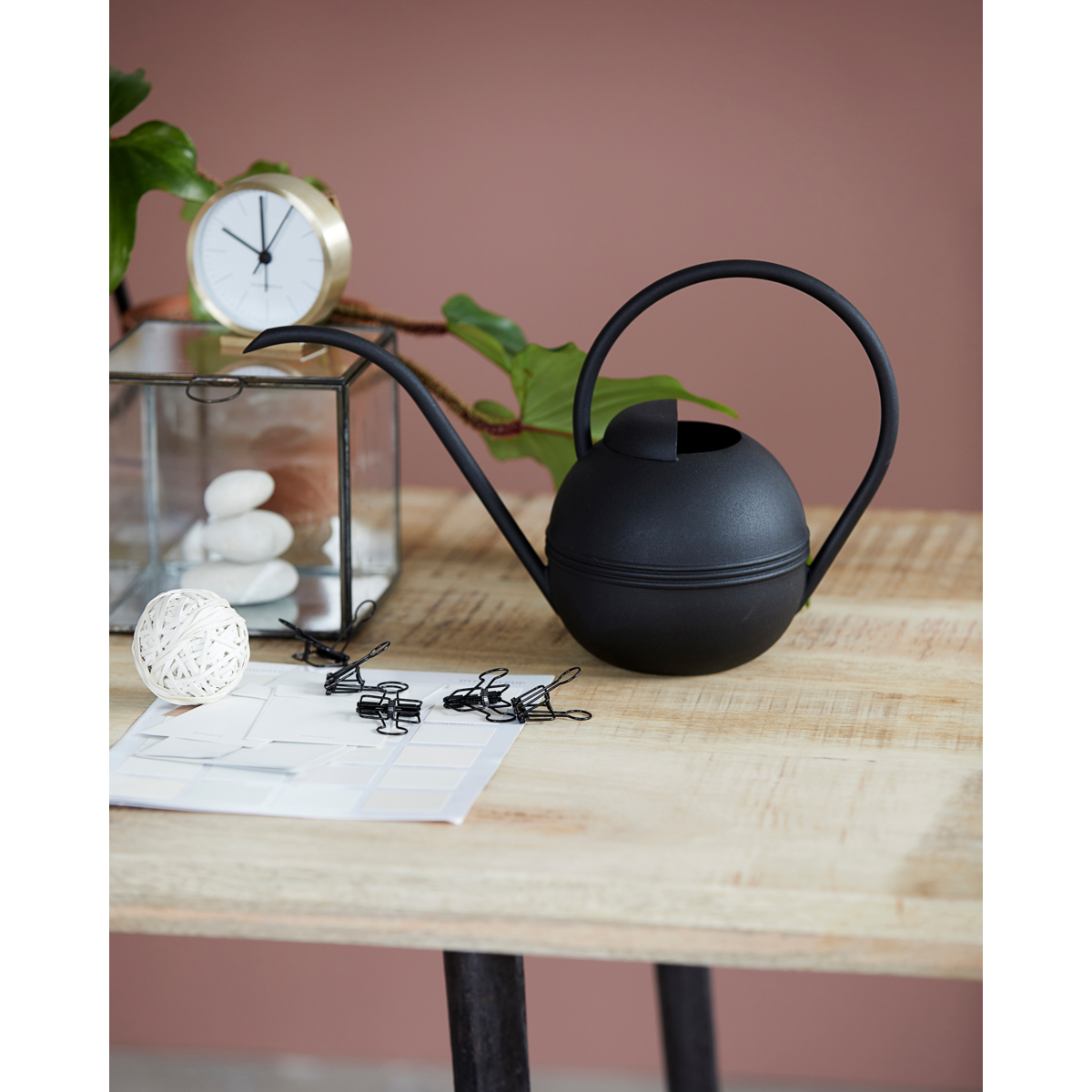 Vattenkanna, HDPlant, Svart