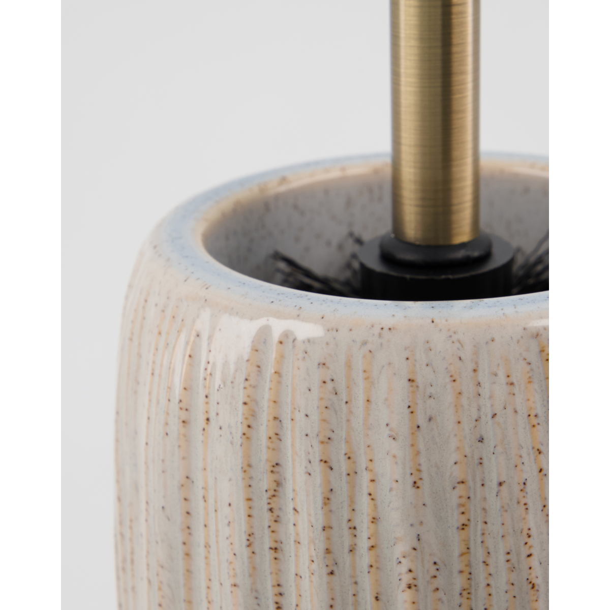 Toalettborste, hddeco, rå vit