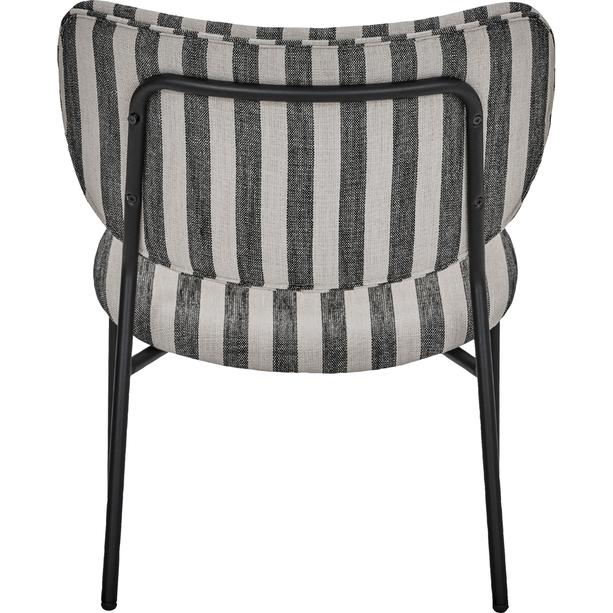 Lounge Chair, Hdlonga, Black; vit