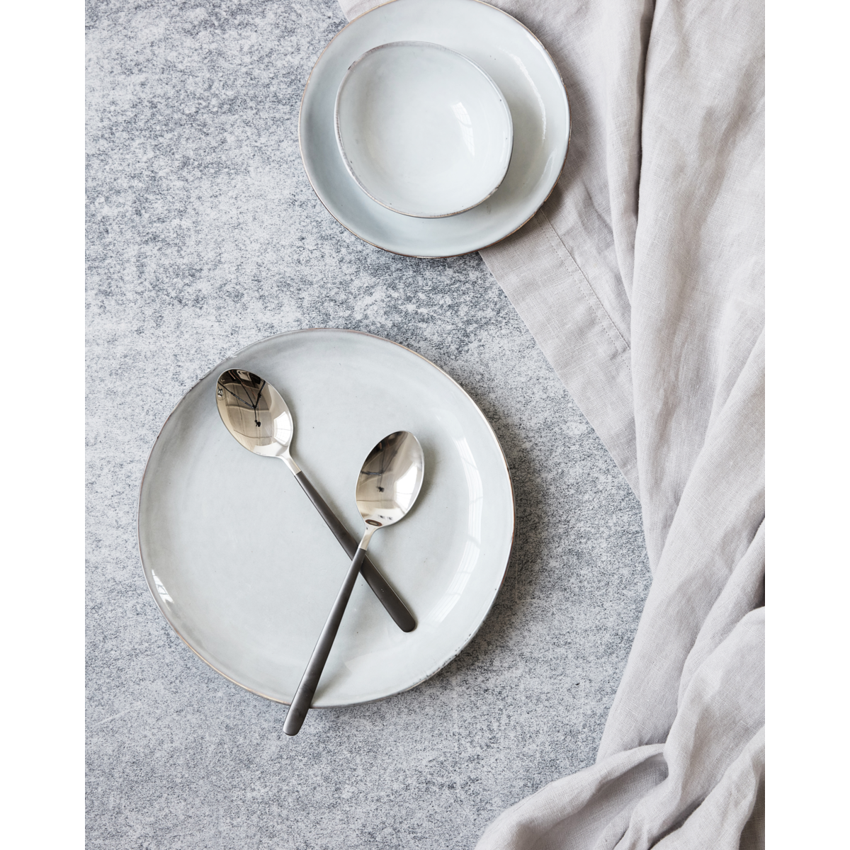 House Doctor - Spoon, Hdox, Black; Silver