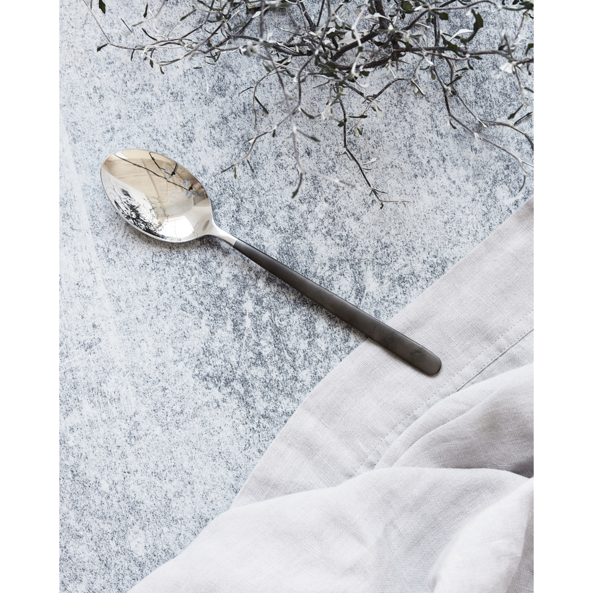 House Doctor - Spoon, Hdox, Black; Silver