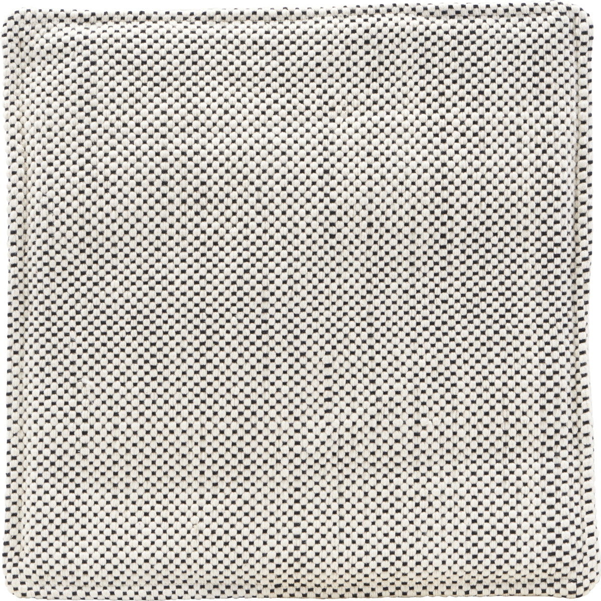 Sittdyna, hdcuun, svart; vit