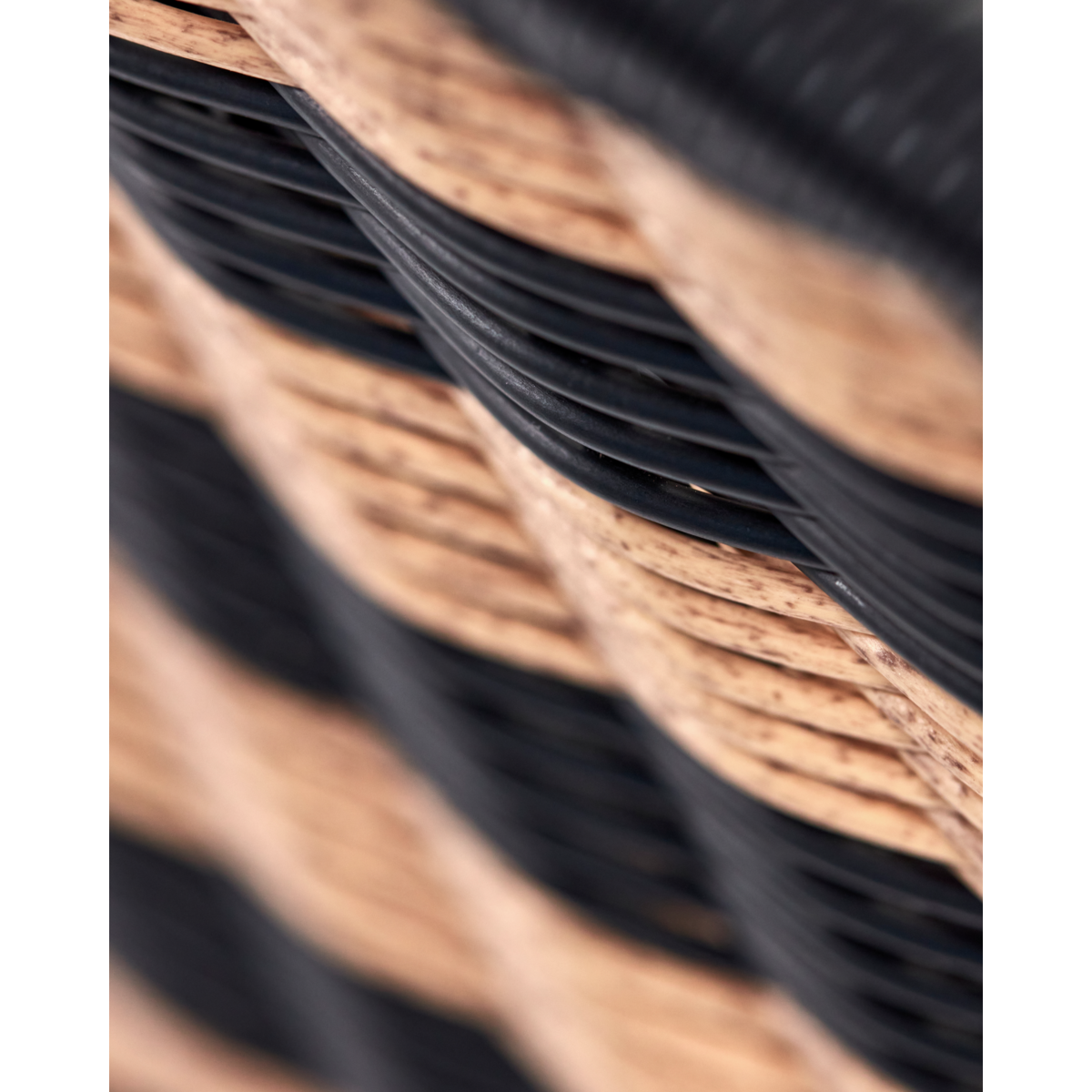 Fåtölj, hdhapur, natur; svart