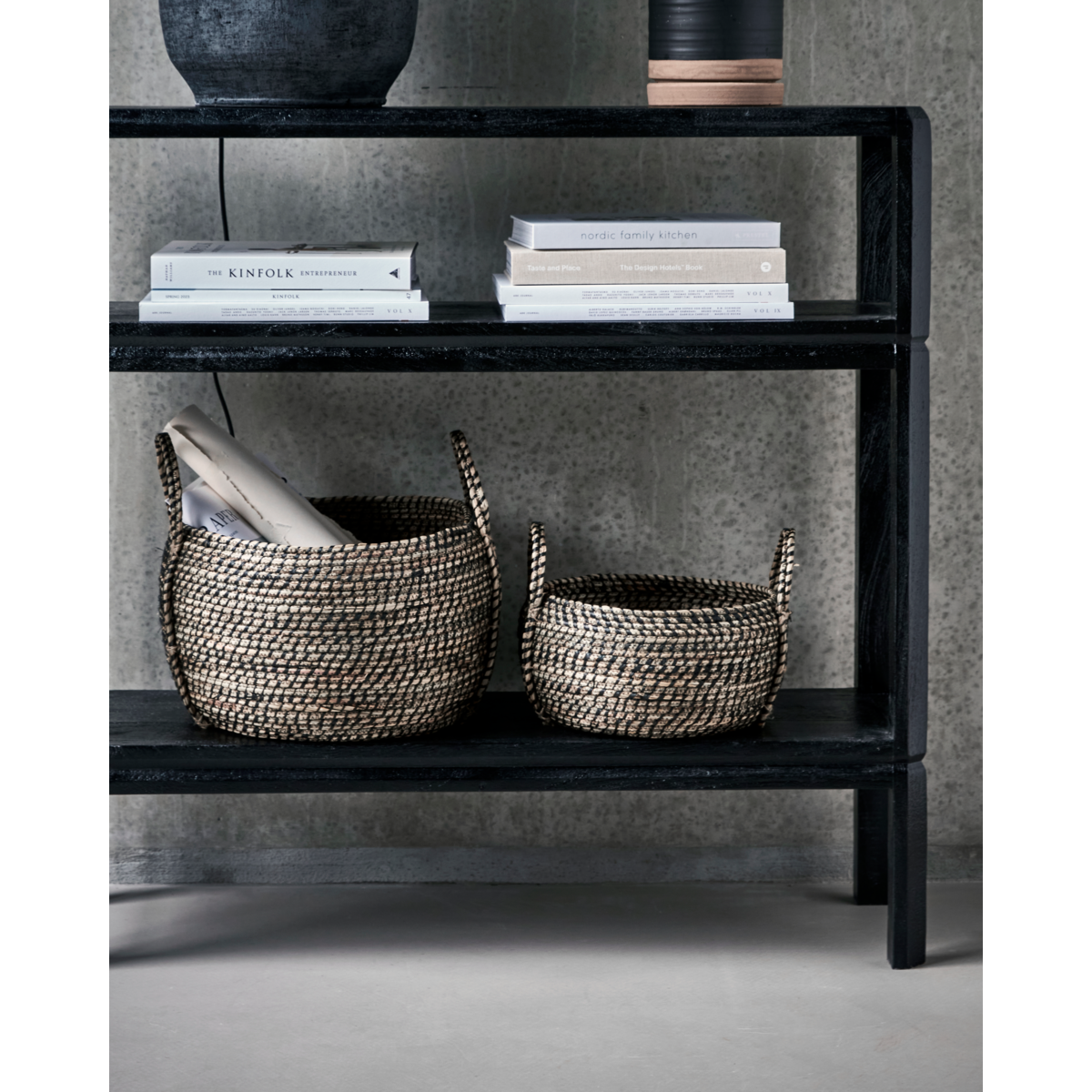 Lagringskurva, hddirra, svart; NATURLIG