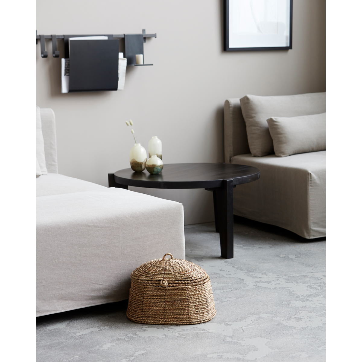 Korg med lock, HDRama, Nature