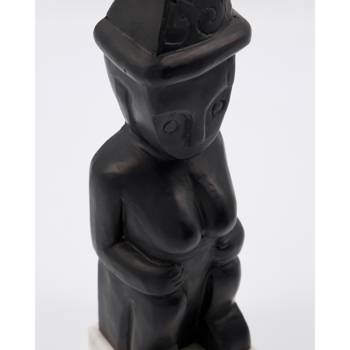 Konstverk, HDTvå sittande, svart