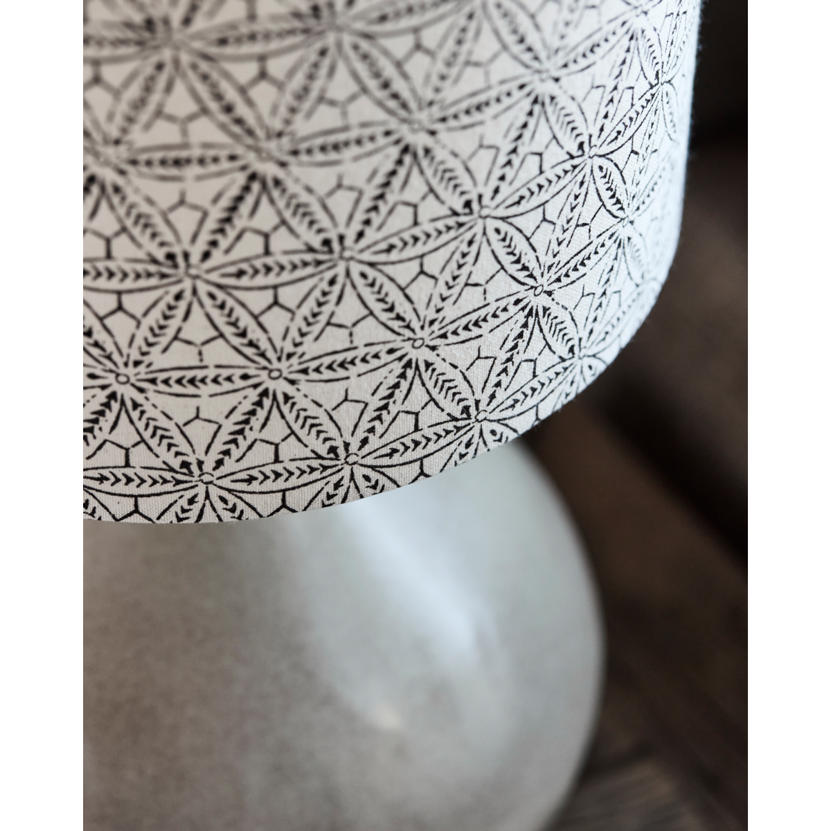 Bordslampa, hdflorie, sand