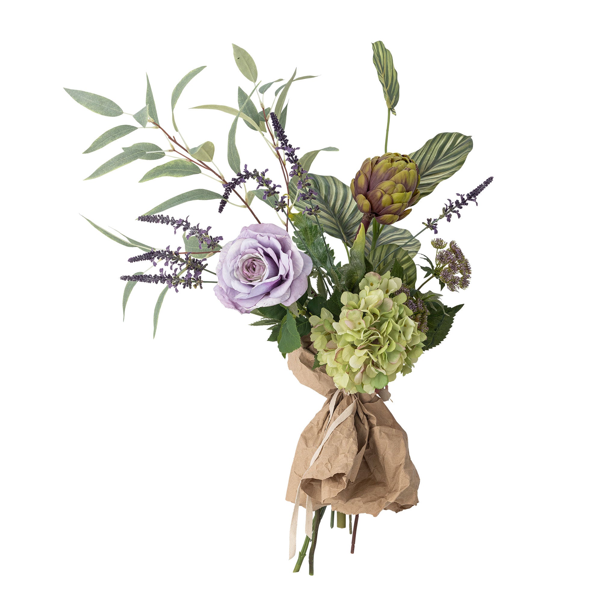 Bloomingville Whisper Bouquet, lila, konstgjorda blommor