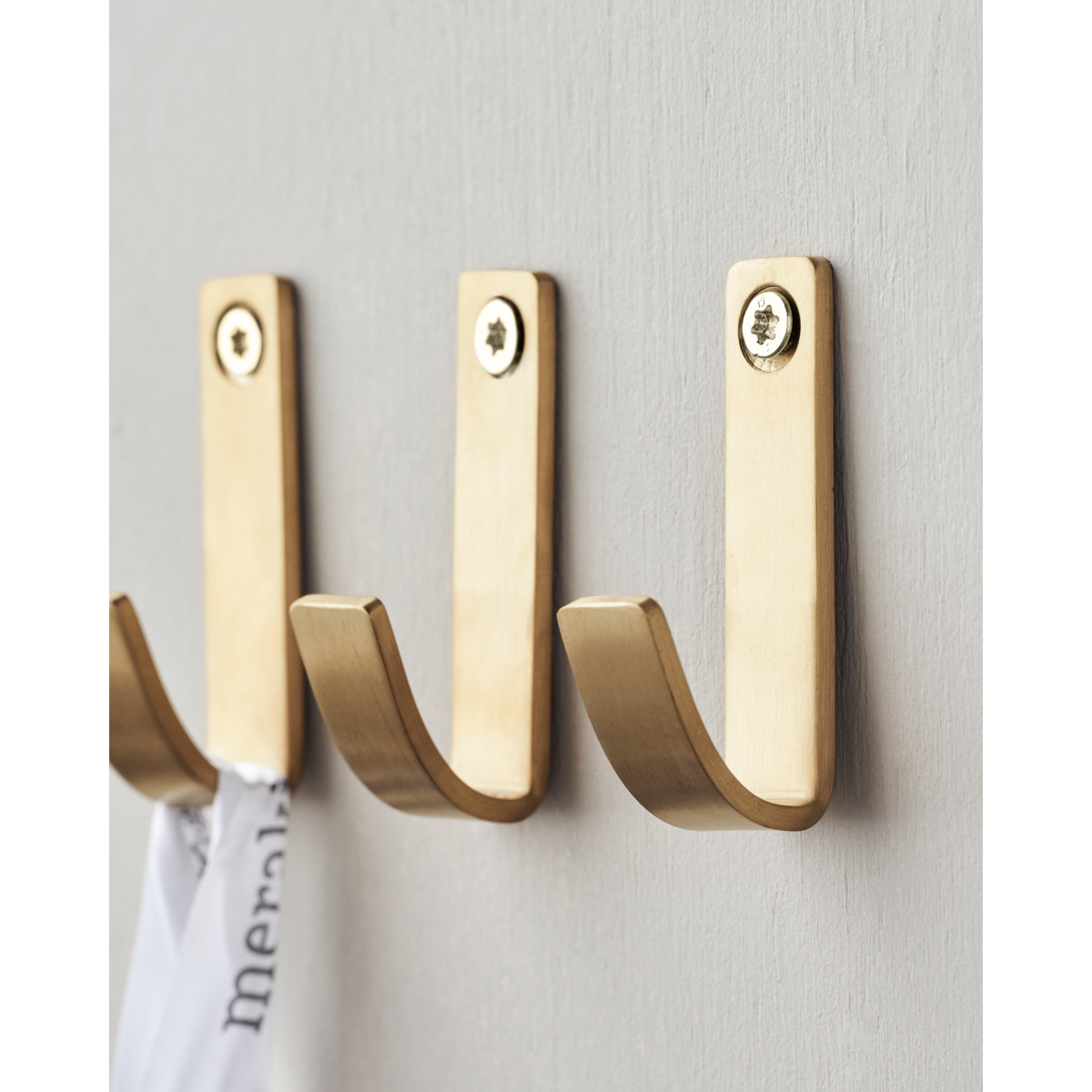 Krok, mthapsus, borstad mässingsfinish