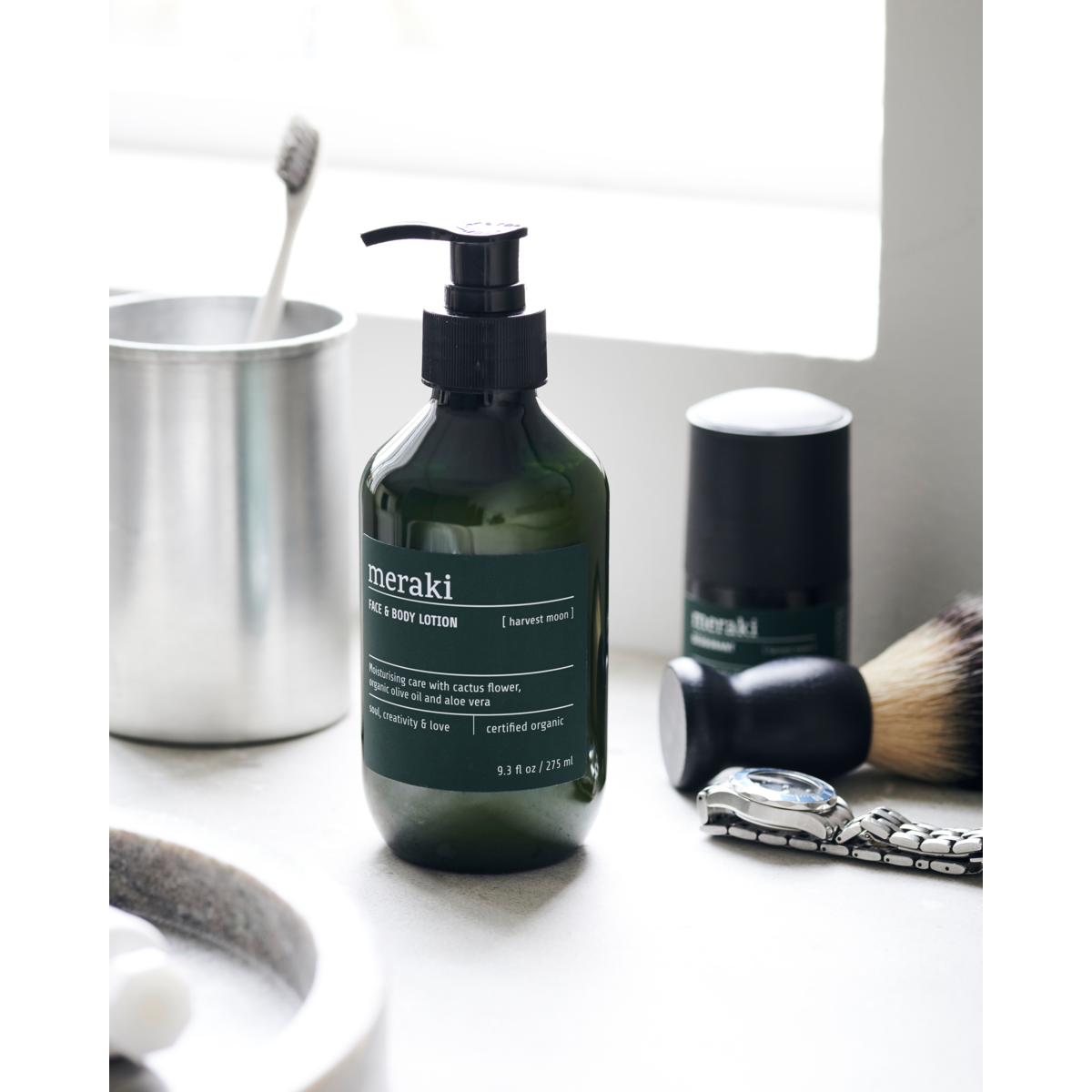 Face & Body Lotion, Harvest Moon, Green