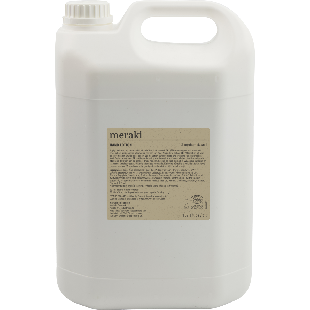 Handlotion, norra gryningen, påfyll 5 liter