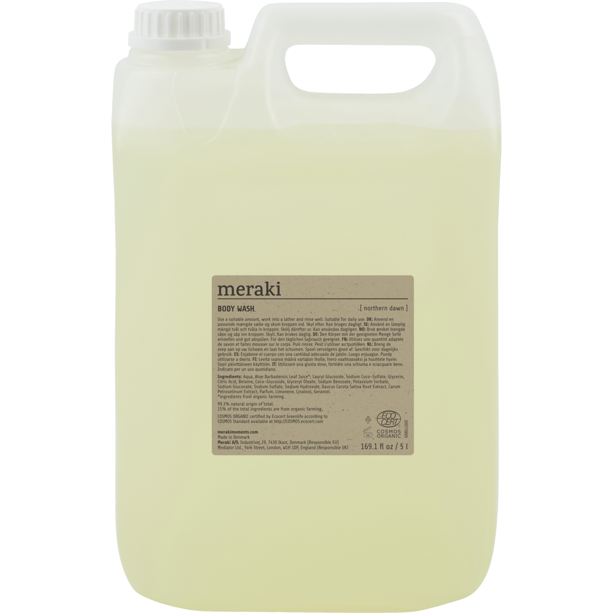 Kroppstvätt, norra gryningen, påfyll 5 liter