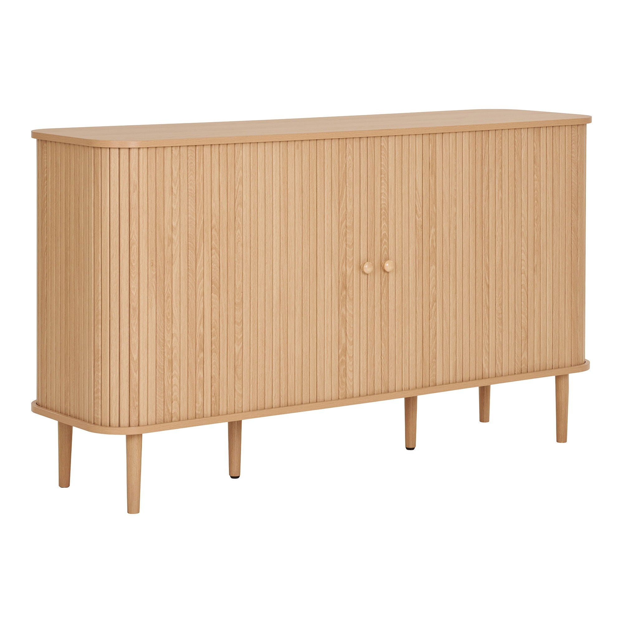 Skänk, 2 dörrar, naturen<br>140x40x79 cm