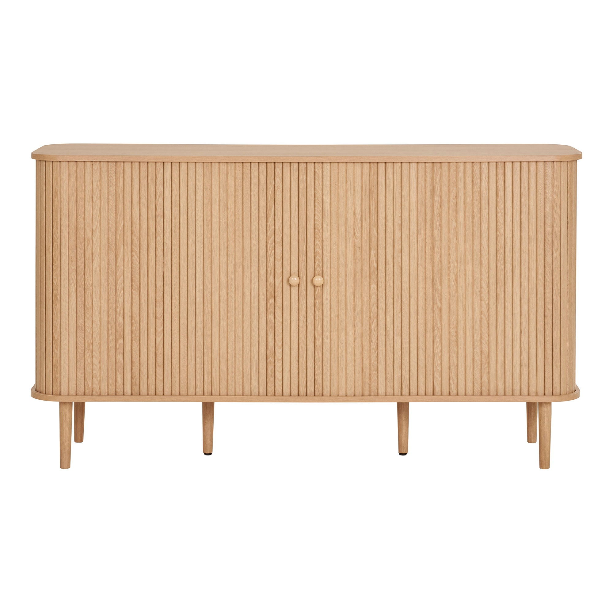 Skänk, 2 dörrar, naturen<br>140x40x79 cm