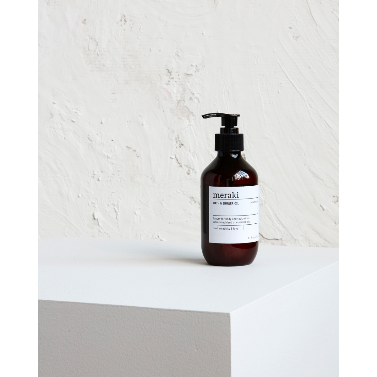 Bad & duscholja, sammet humör, brunt