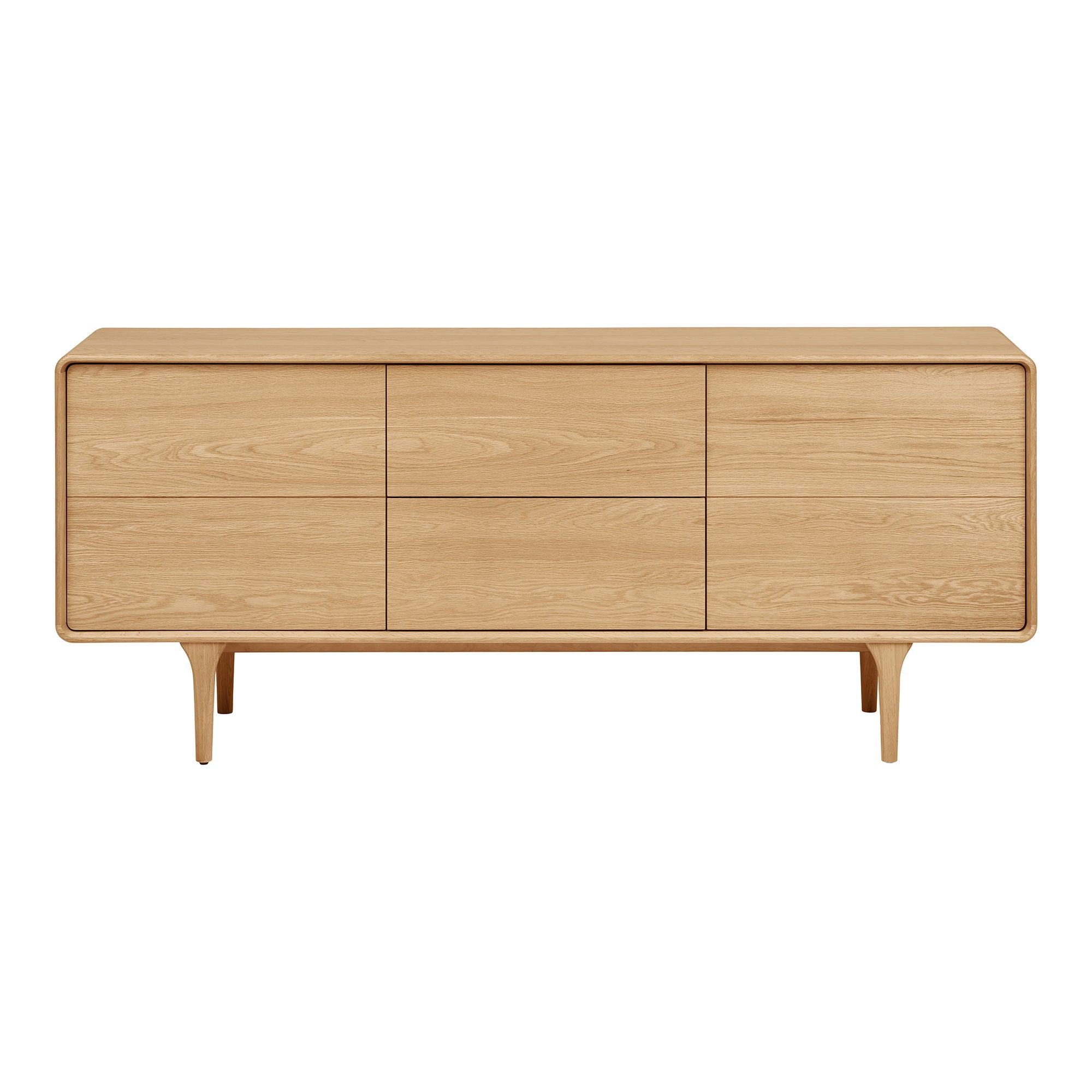 Darwin Sideboard - Sideboard, ek 180x45x75 cm