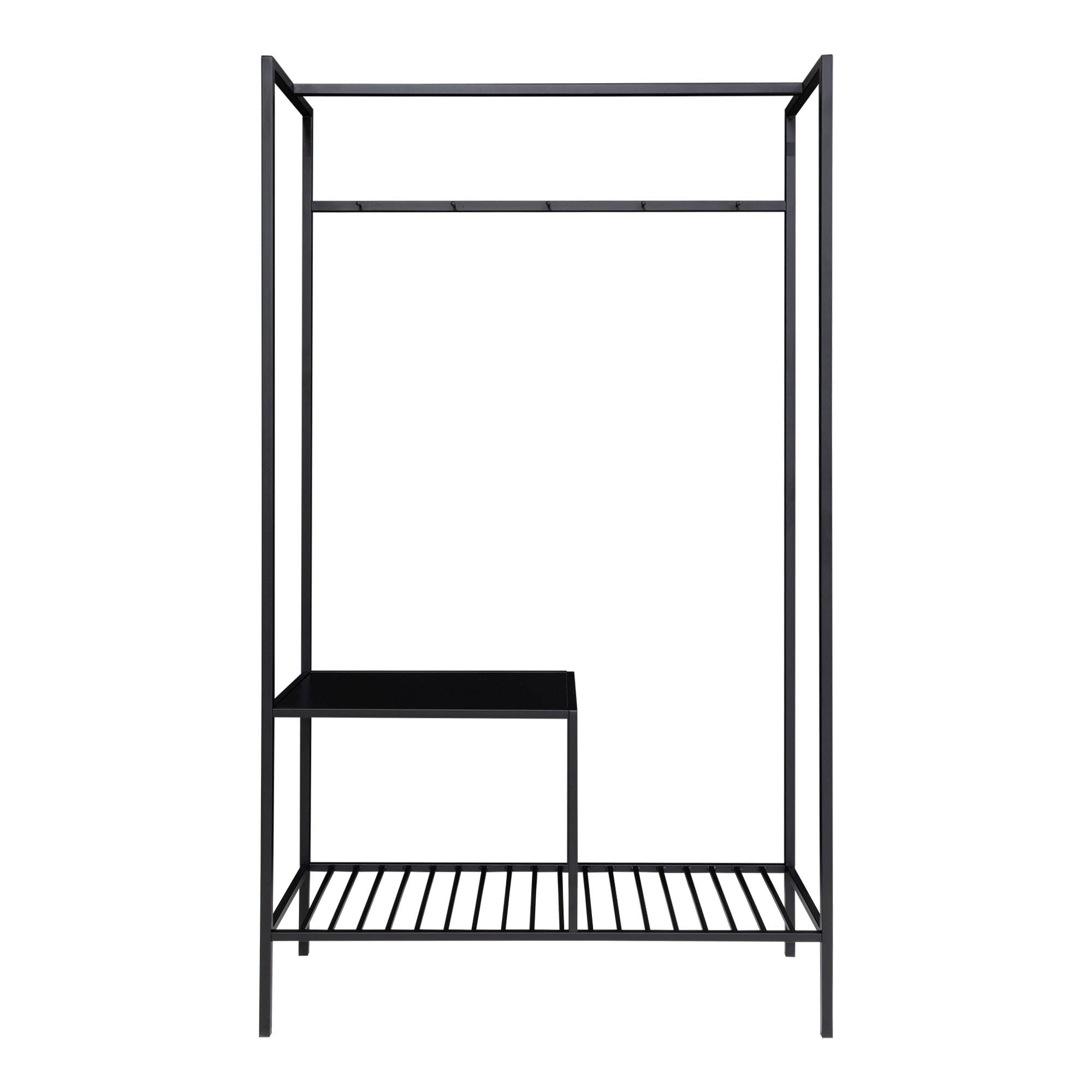 sort stel 101x38x170 cm