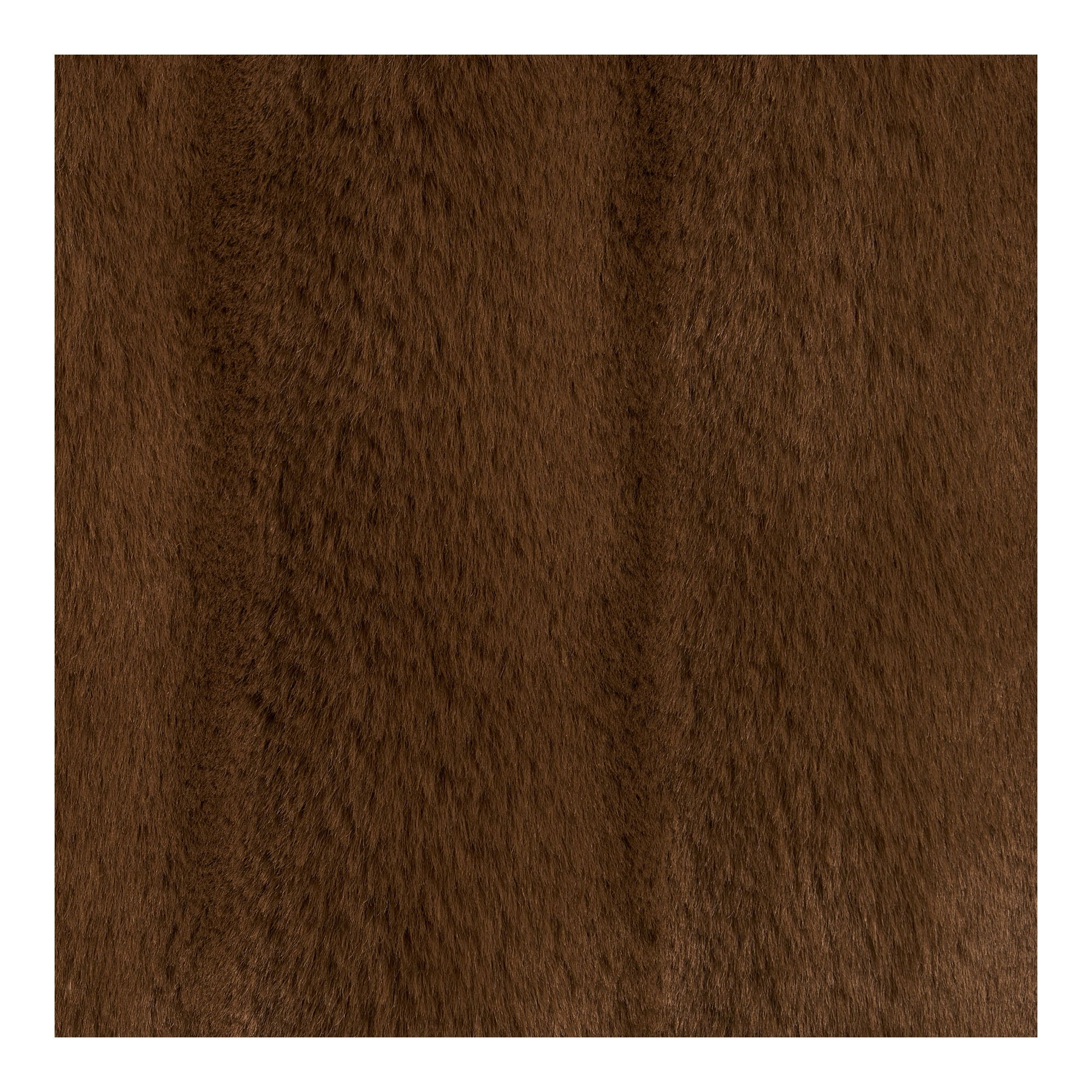 Galena Plaid - Plaid, Imitation Fur, Brown 130x180 cm