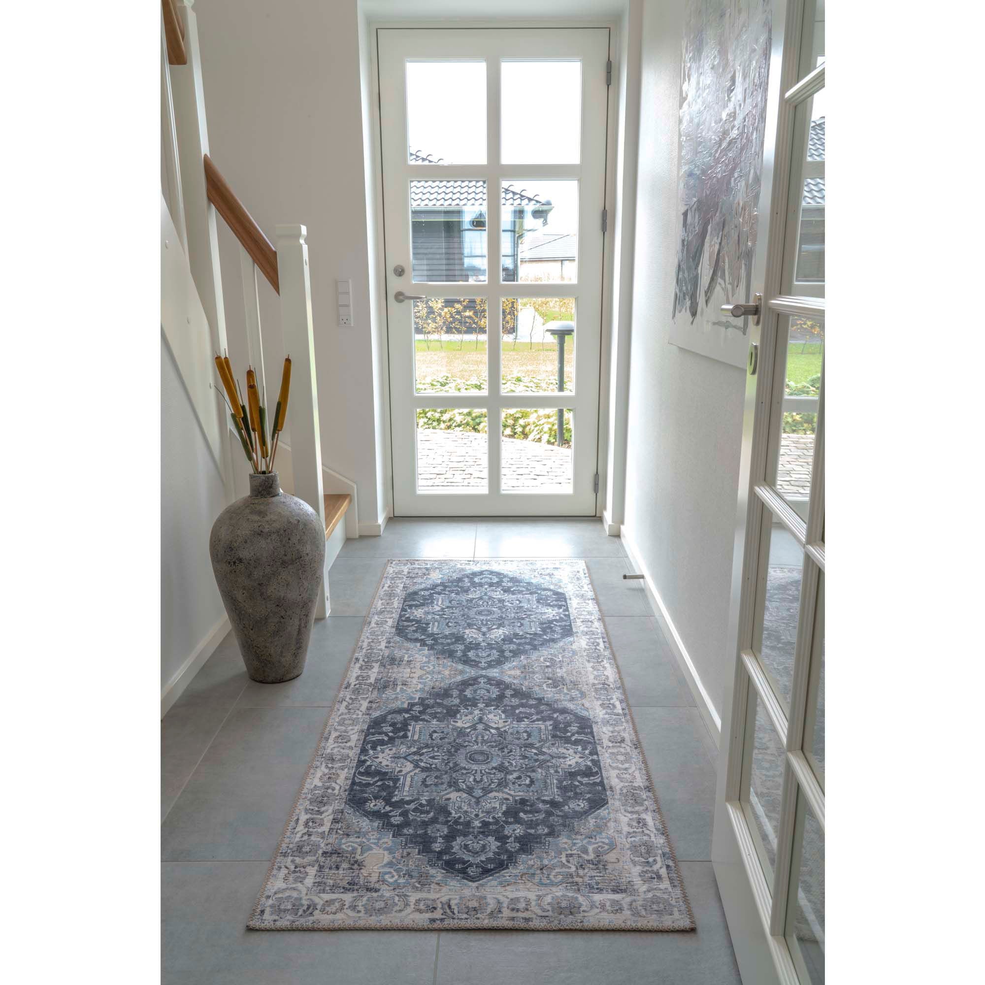 blå 80x200 cm