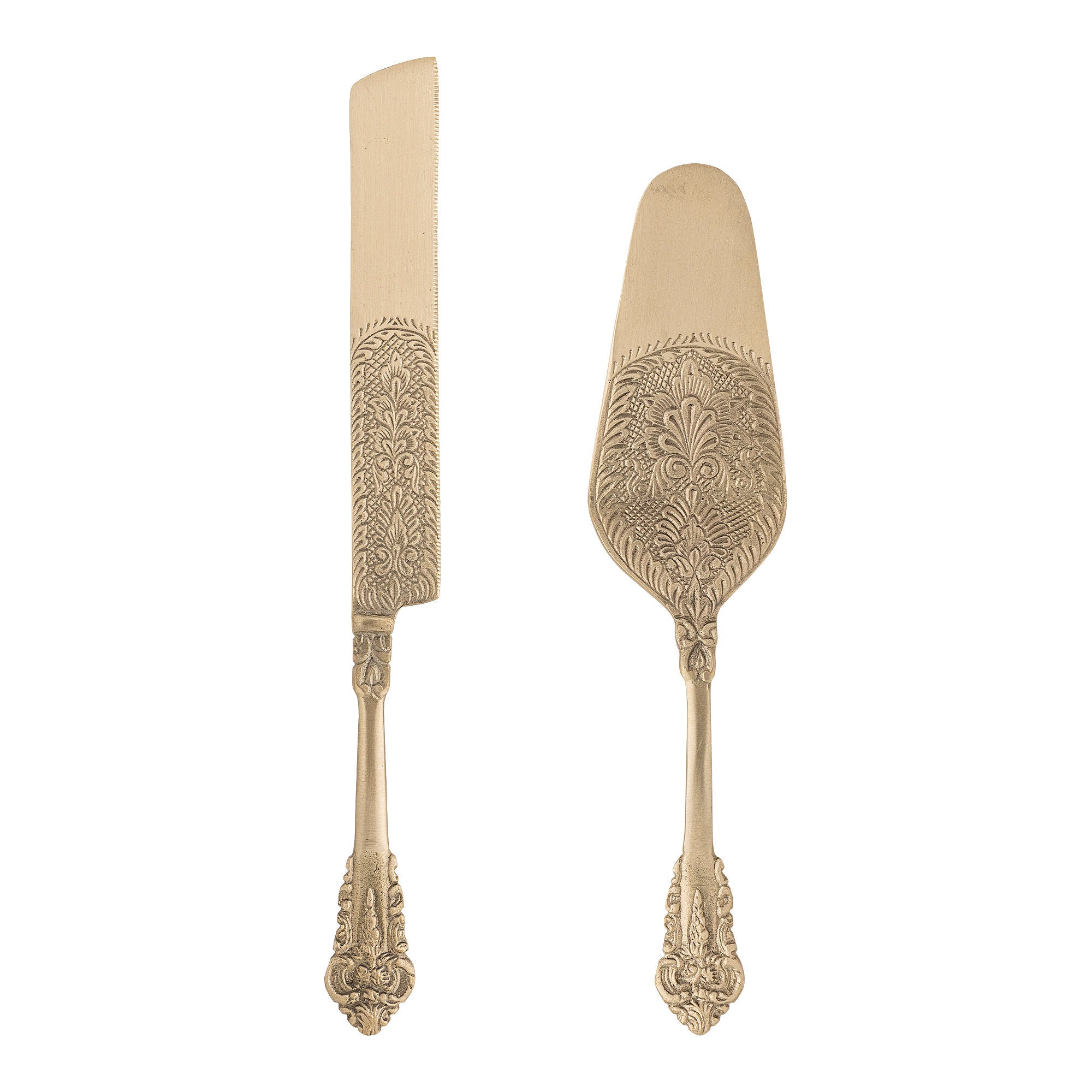Bloomingville Kalima Cake Spade, mässing, mässing