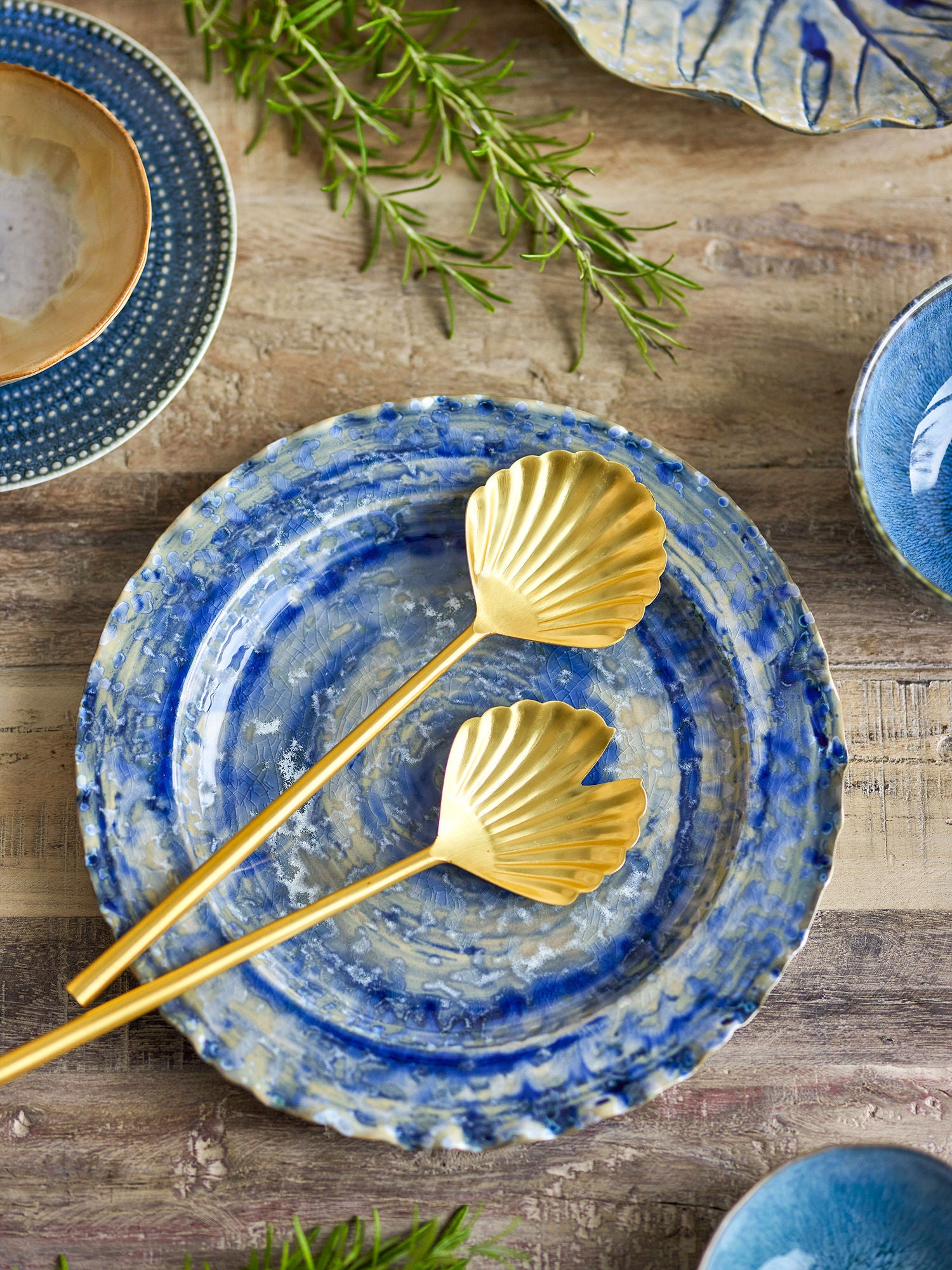 Creative Collection Loreta salladsset, guld, rostfritt stål