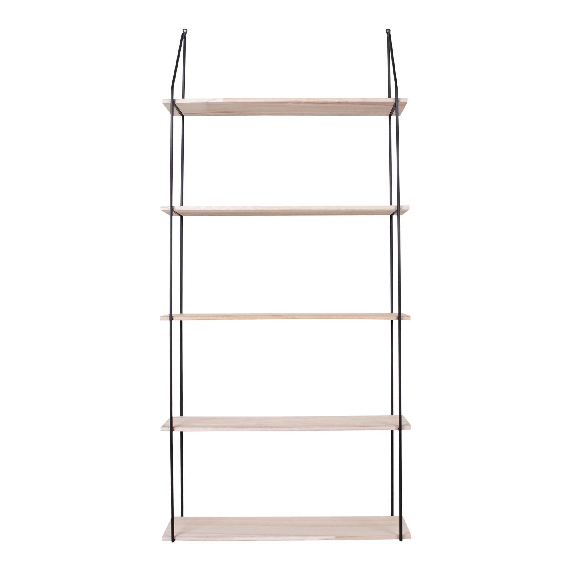 sort ramme 65x17x145 cm